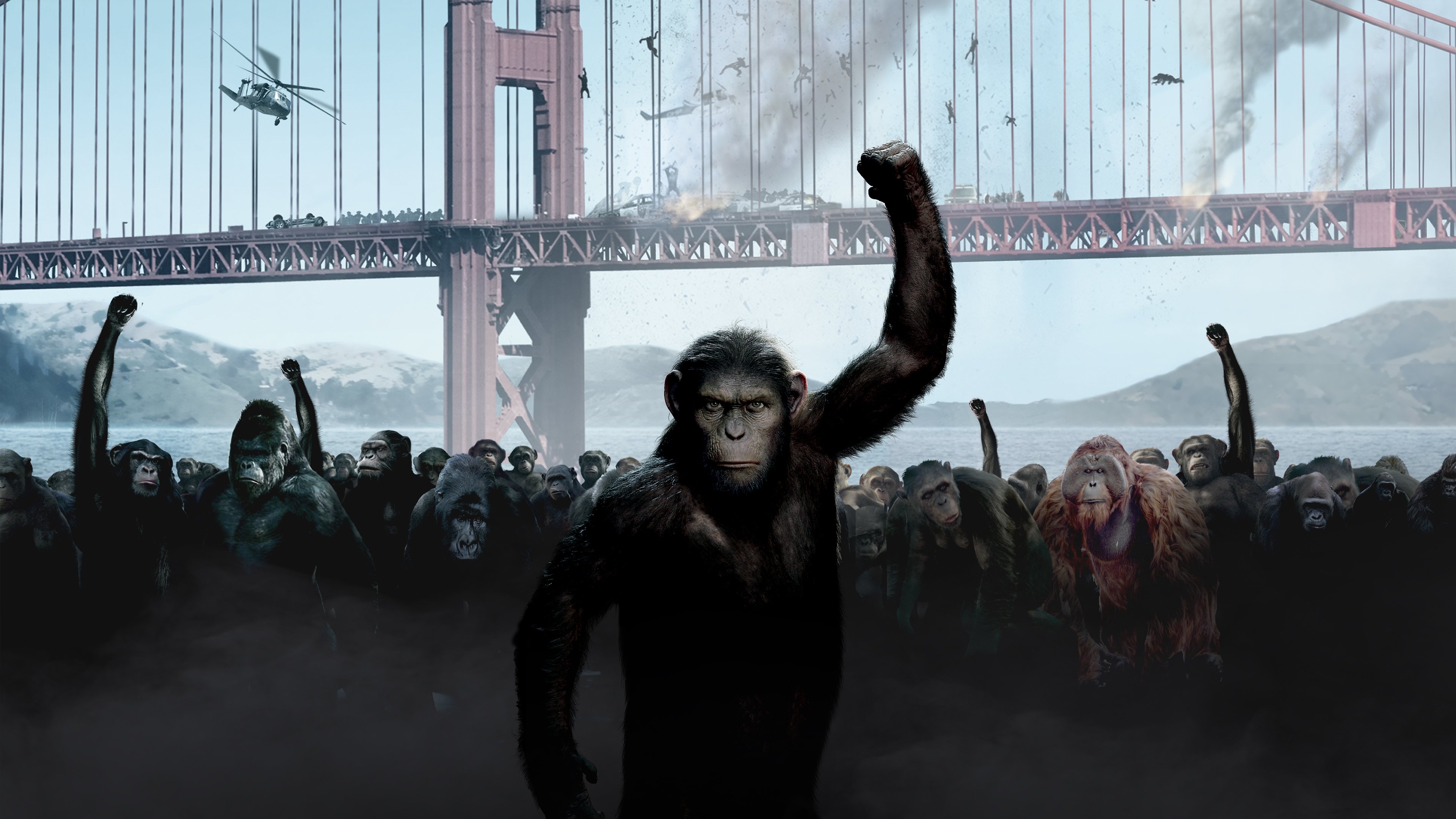 Rise of the Planet of the Apes Background