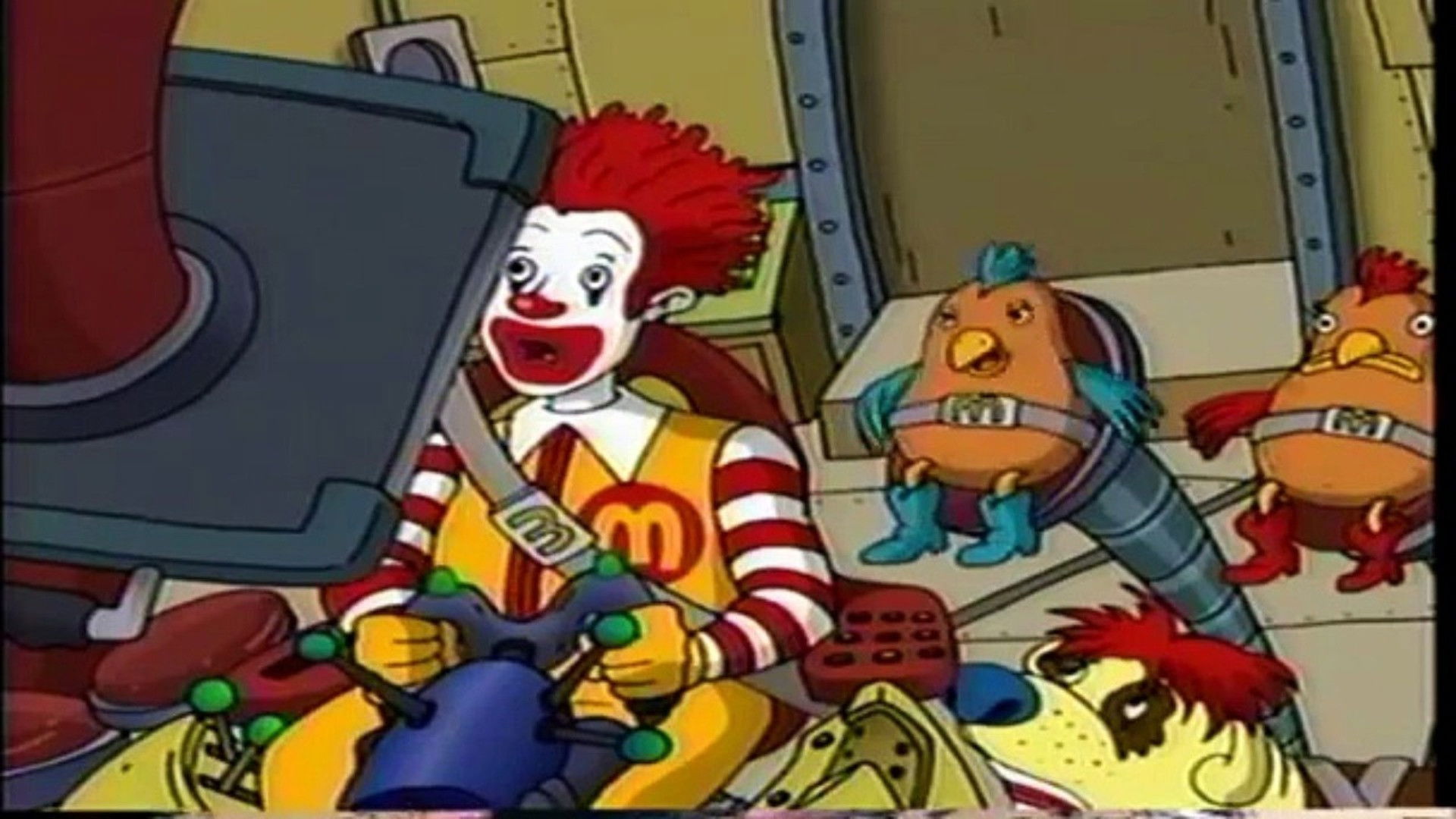 The Wacky Adventures of Ronald McDonald: The Visitors from Outer Space Background