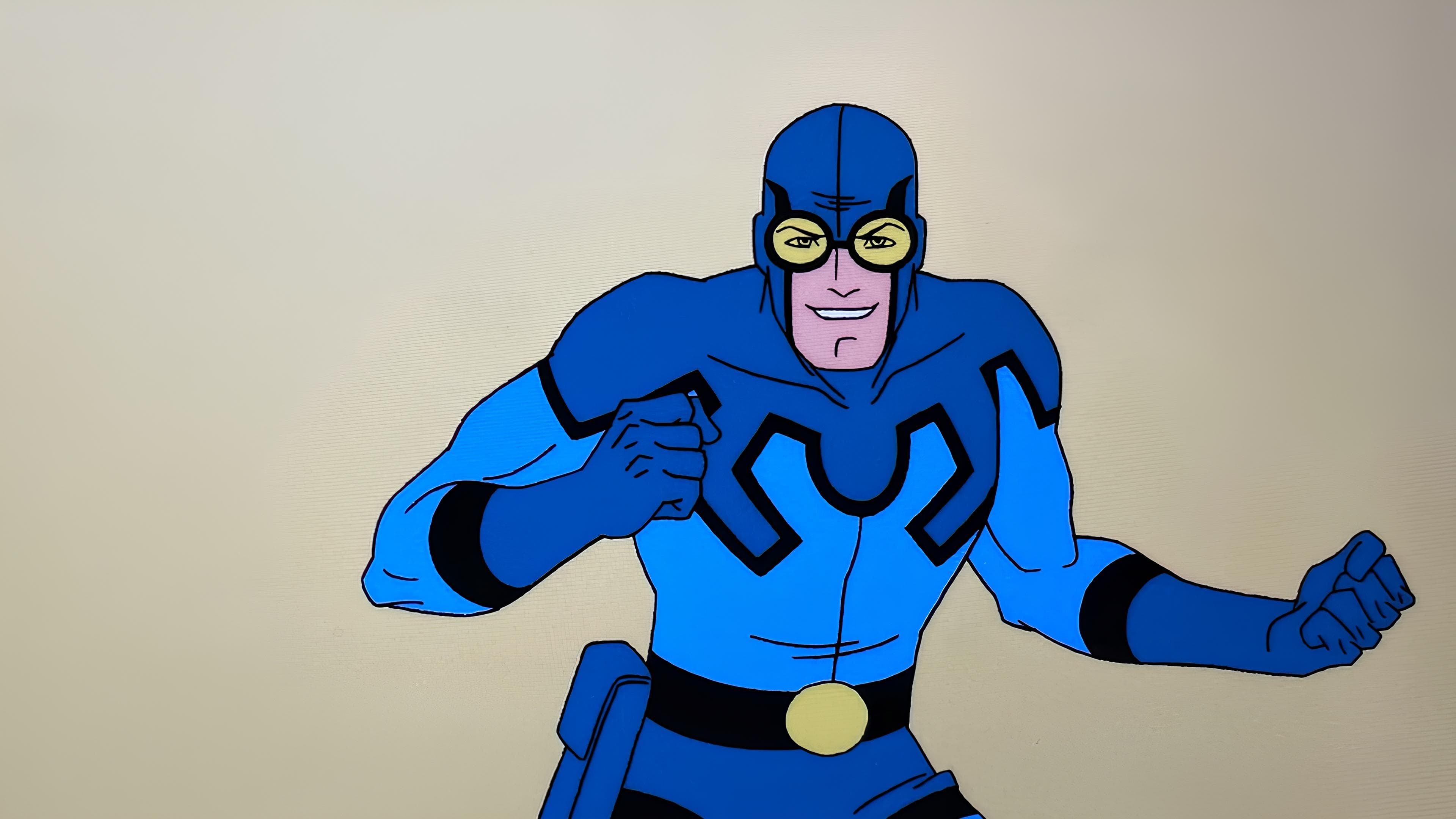 DC Showcase: Blue Beetle Background