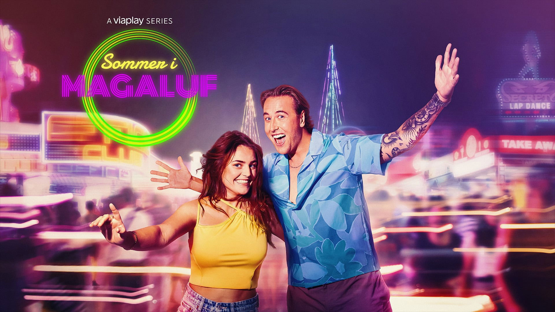 Sommer i Magaluf Background