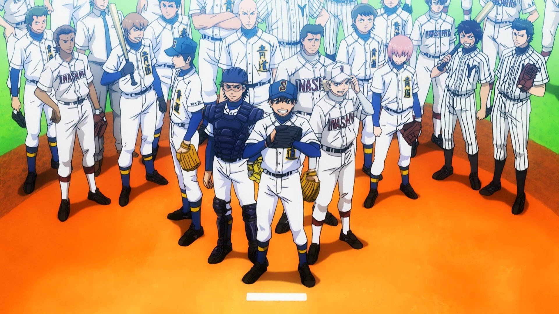 Ace of the Diamond Background