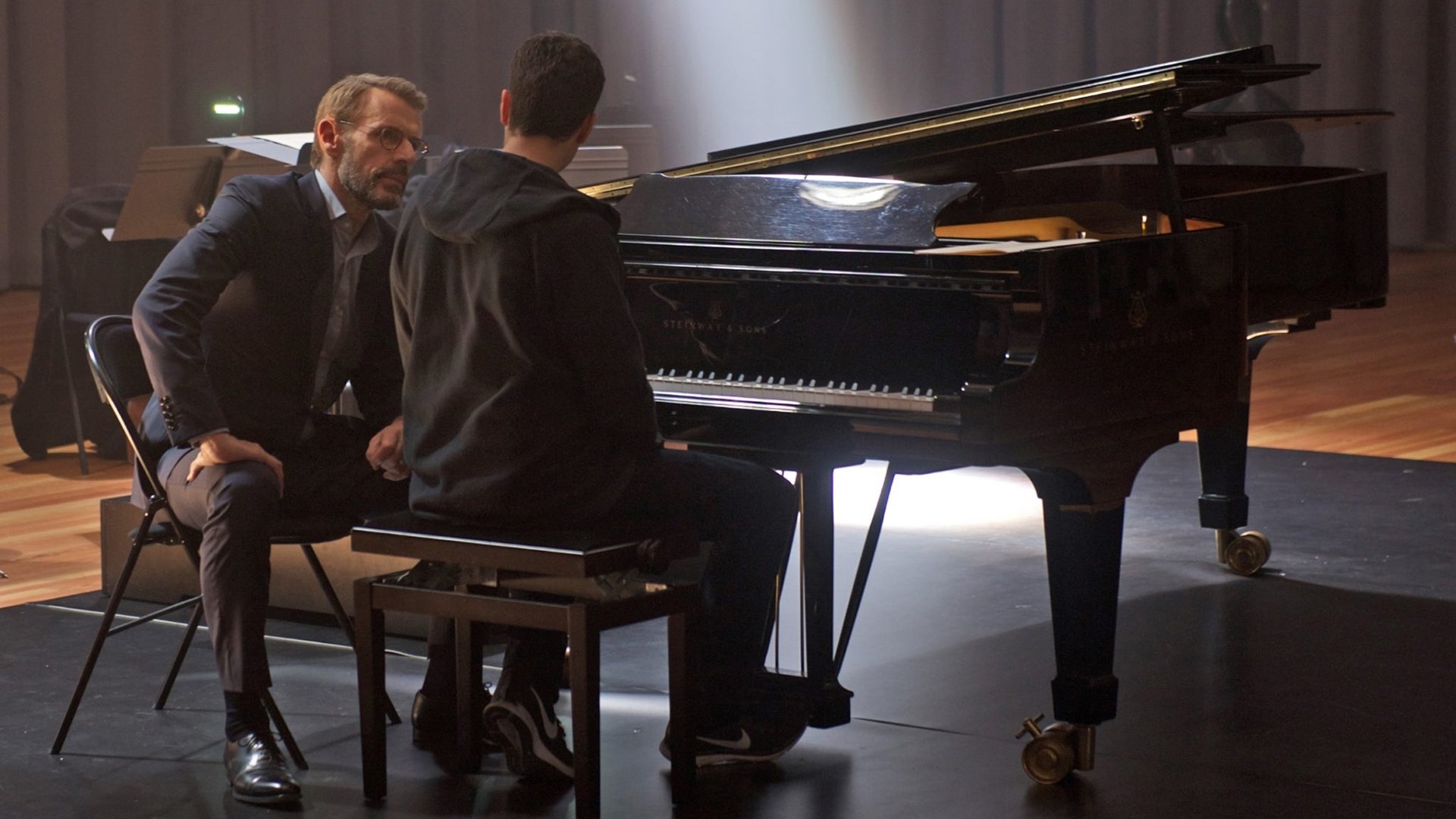 In Her Hands Background