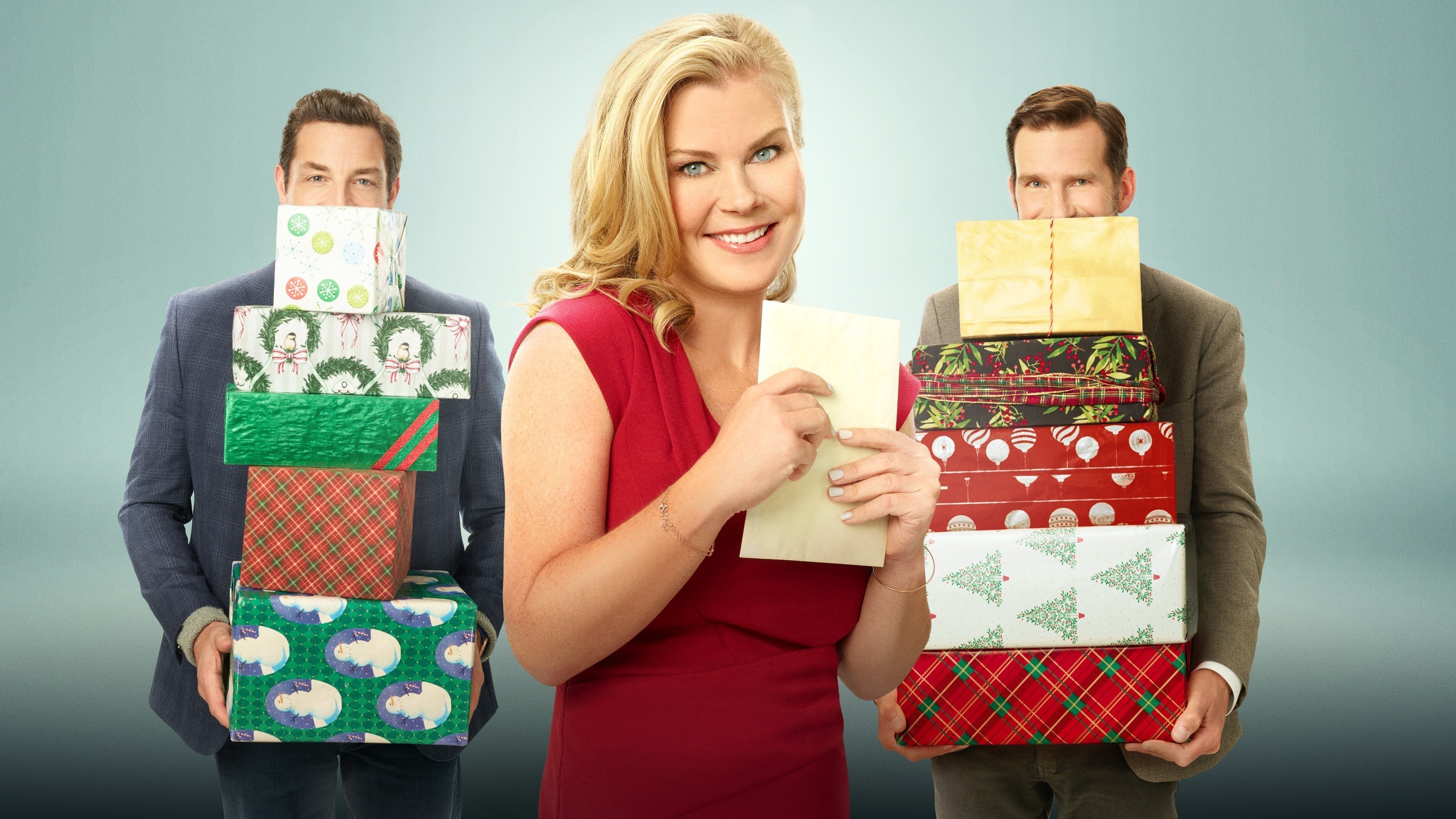 Open by Christmas Background