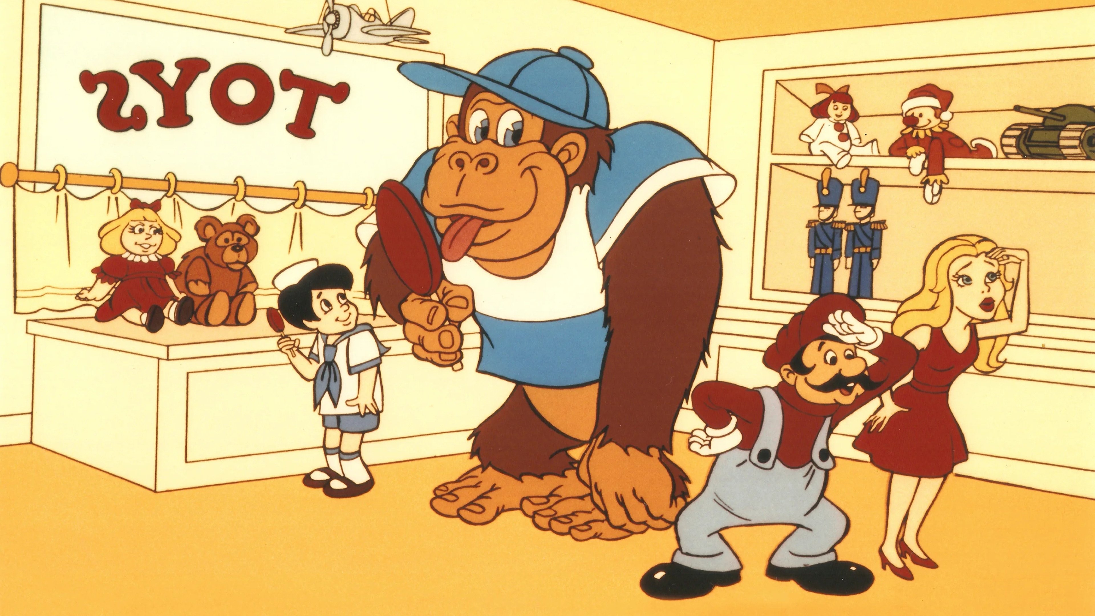 Saturday Supercade Background