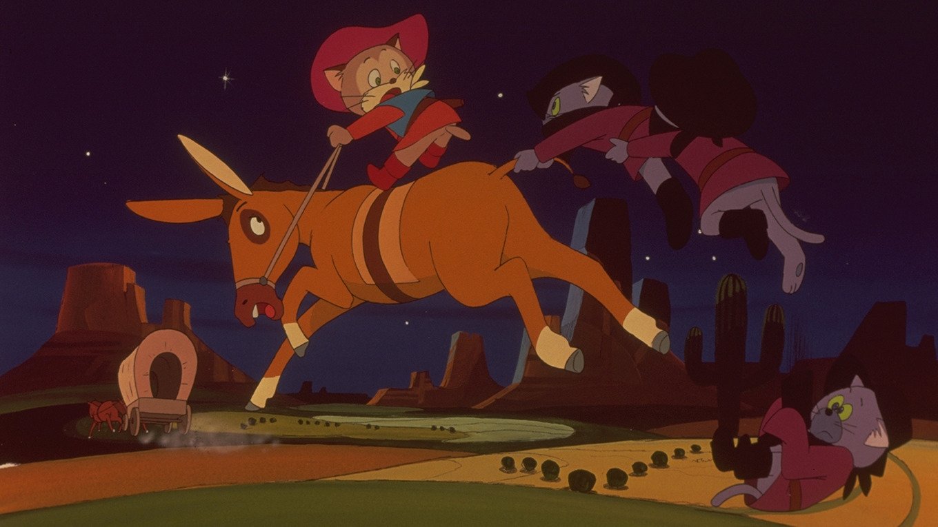 The Three Musketeers in Boots Background