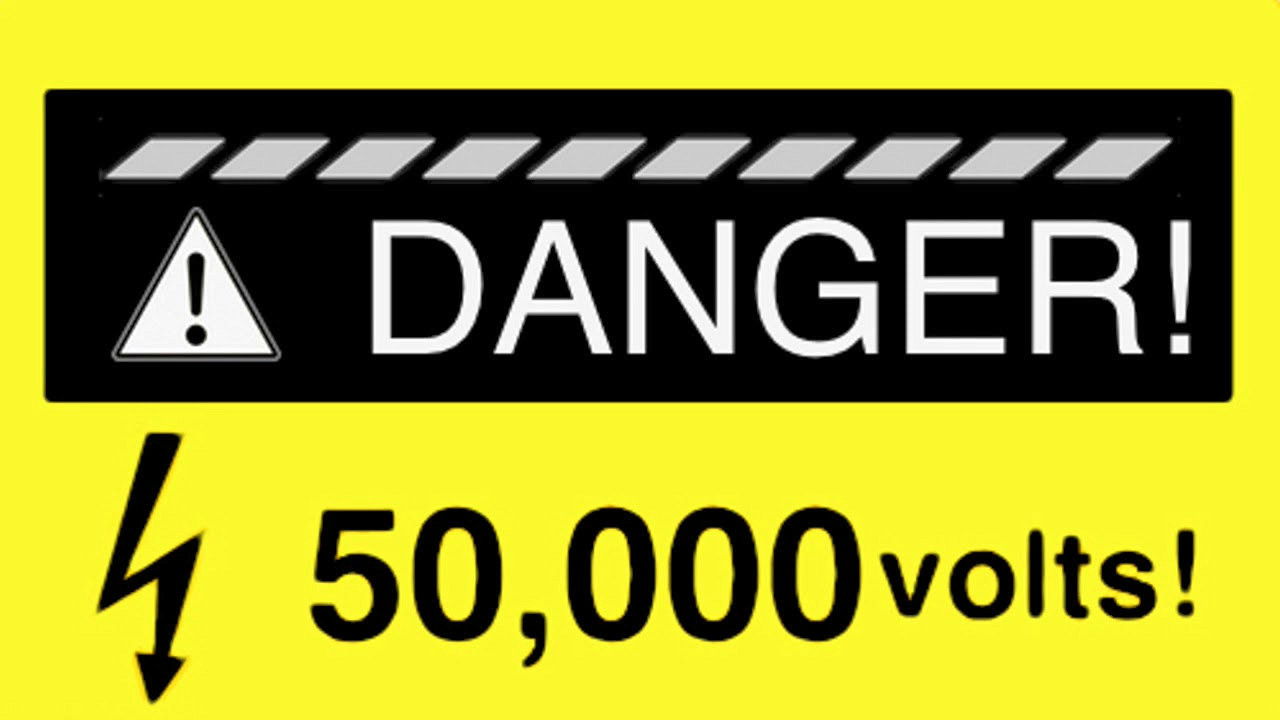 Danger! 50,000 Volts! Background