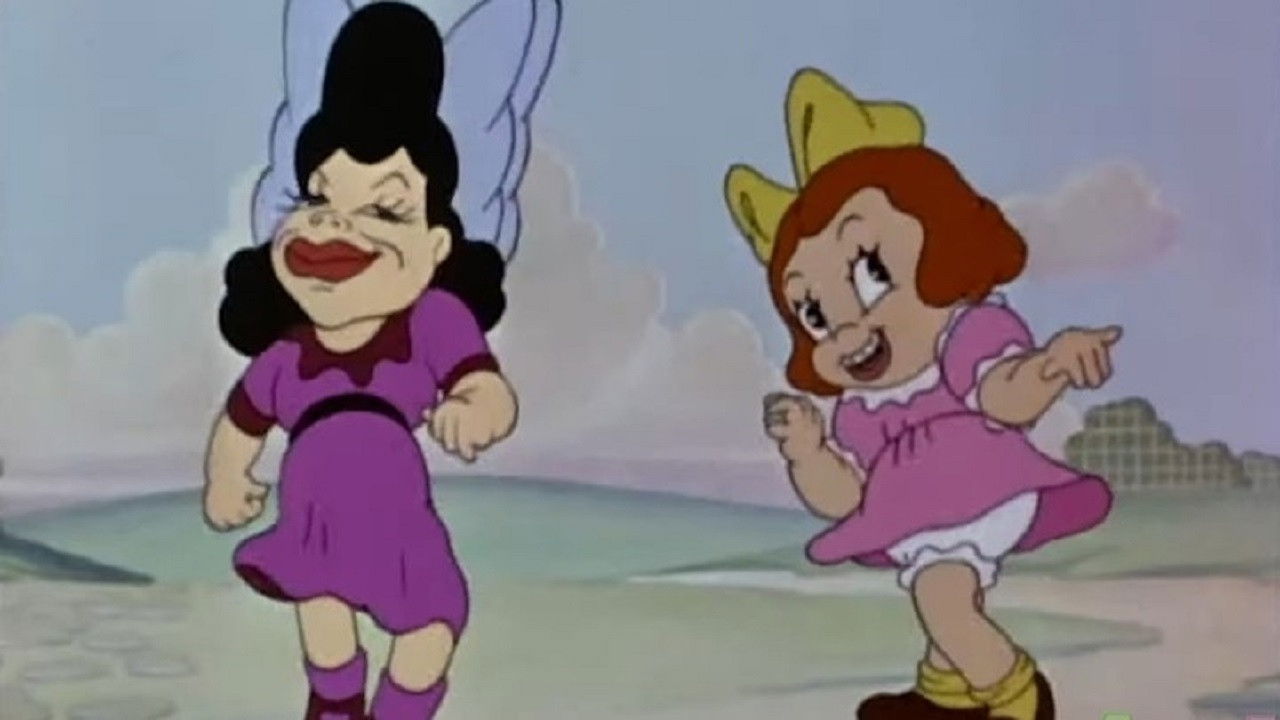 Mother Goose in Swingtime Background