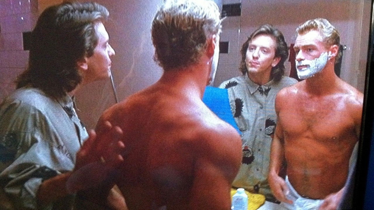 Campus Man Background