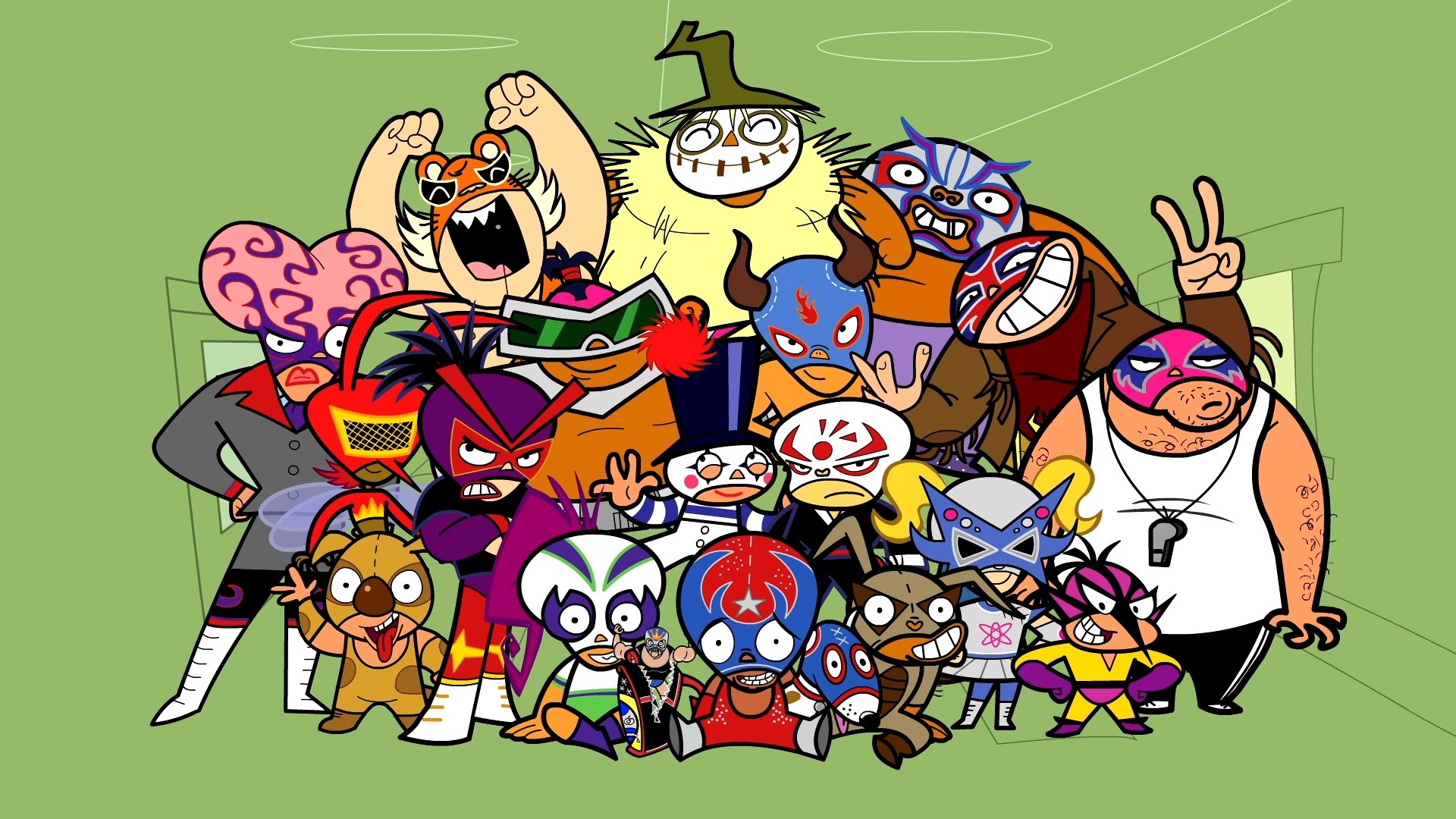 ¡Mucha Lucha! Background