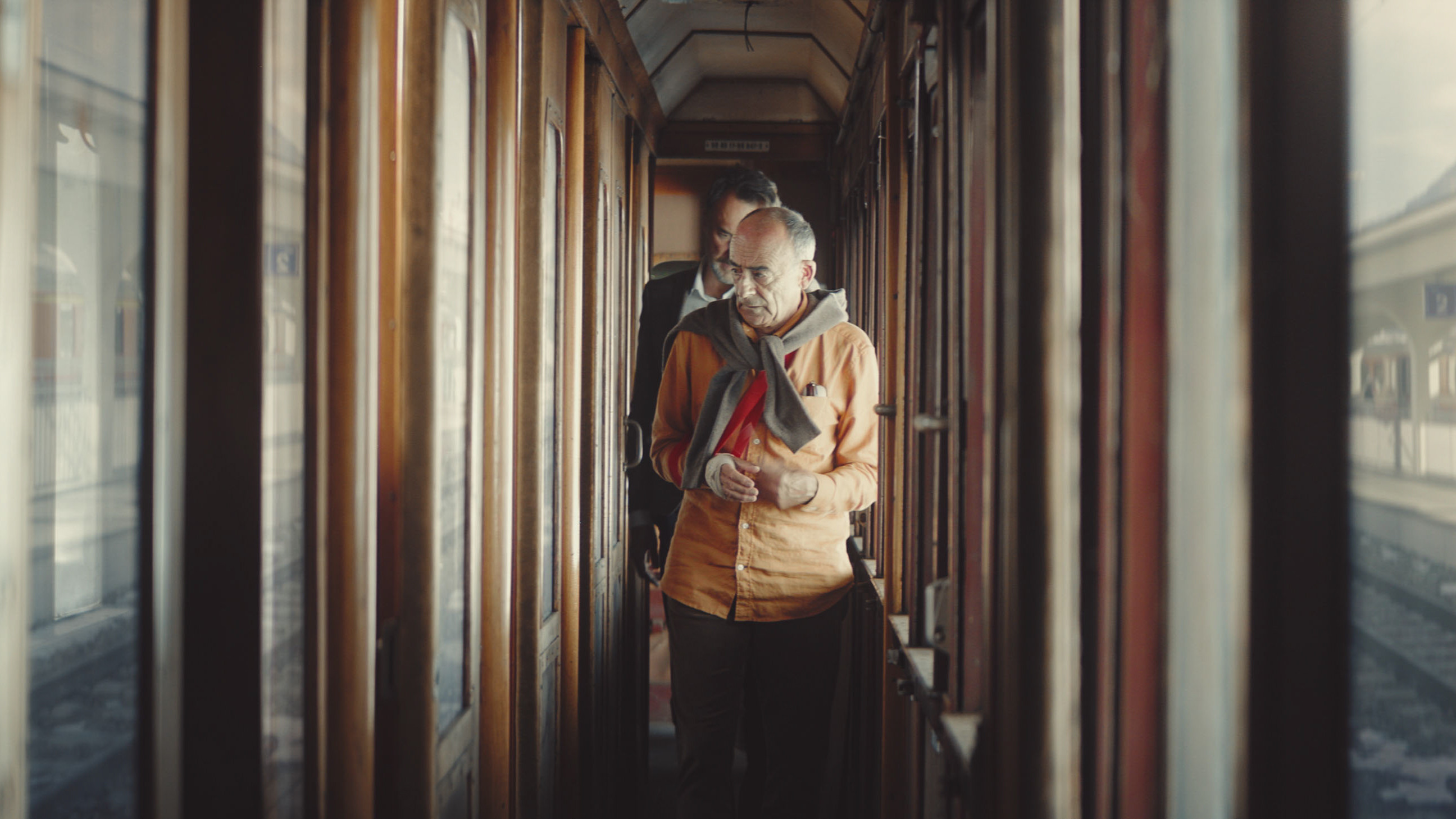 The Station In-Between Background