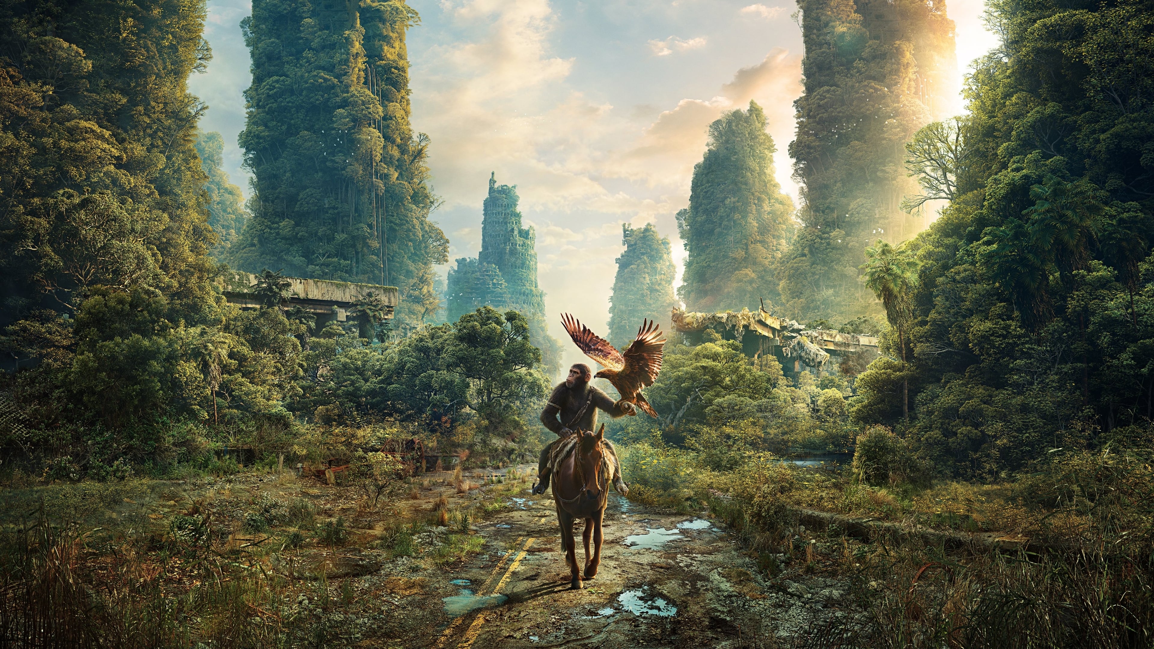 Kingdom of the Planet of the Apes Background