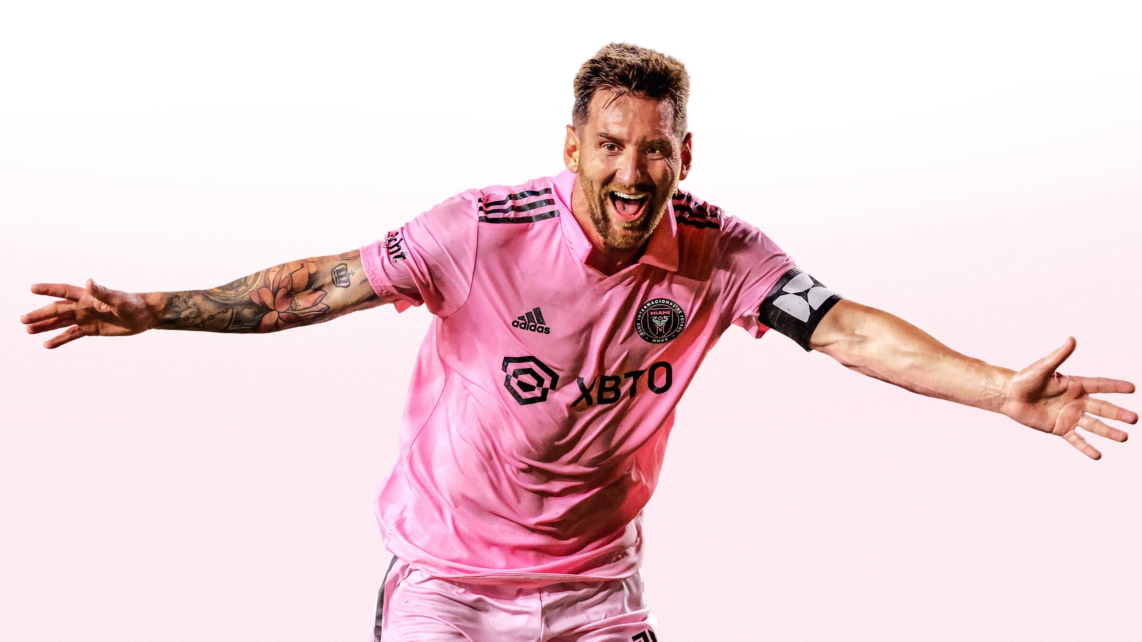 Messi Meets America Background