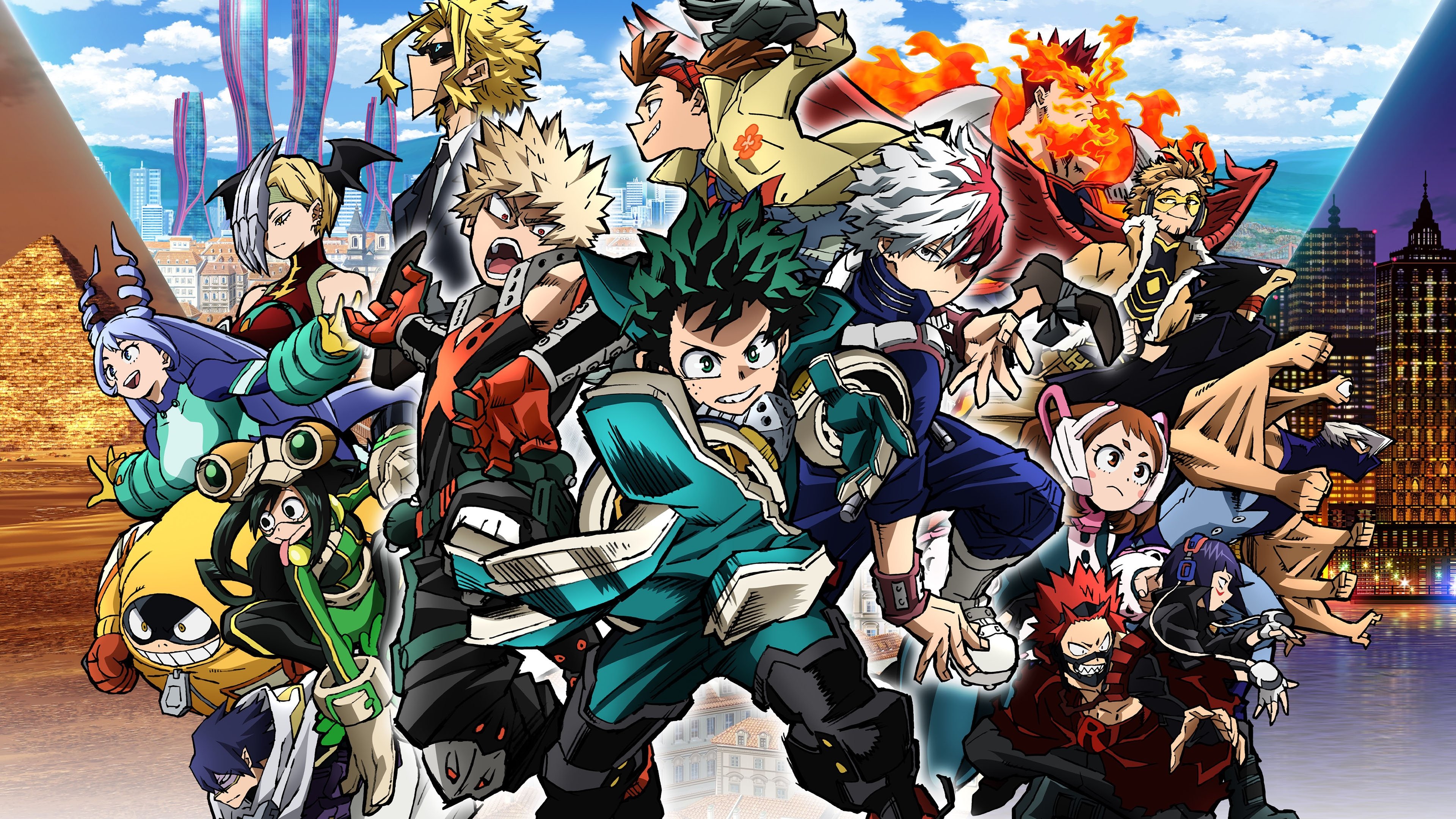 My Hero Academia: World Heroes' Mission Background