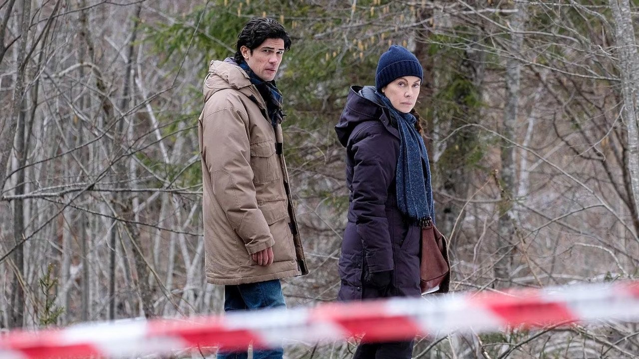 Flowers Over The Inferno Background