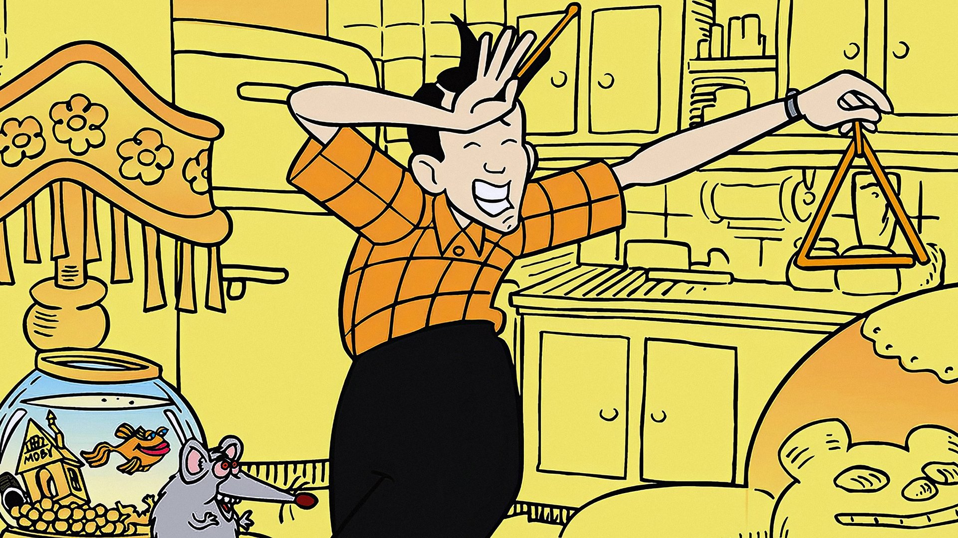 The Completely Mental Misadventures of Ed Grimley Background
