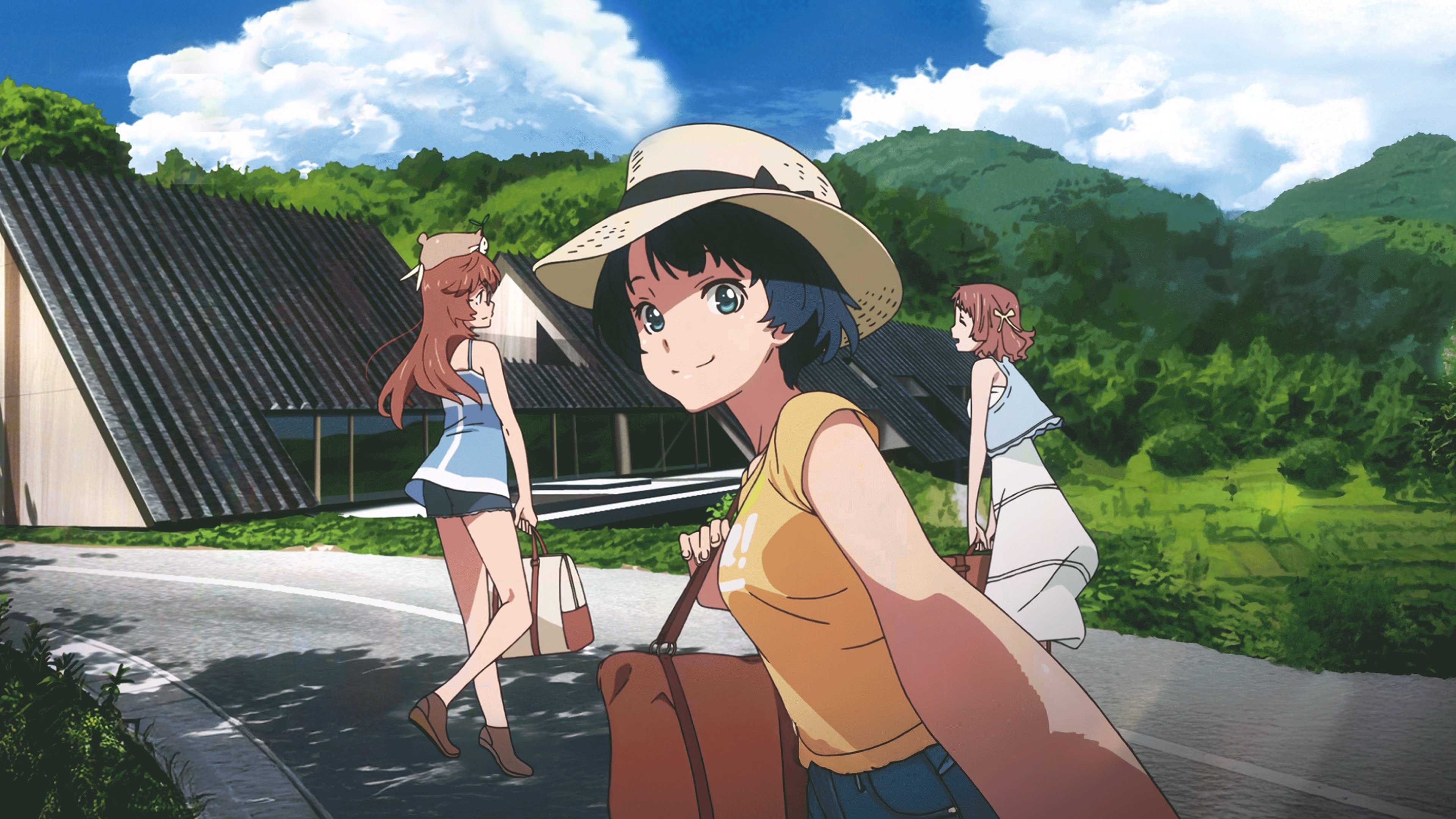 Waiting in the Summer Background