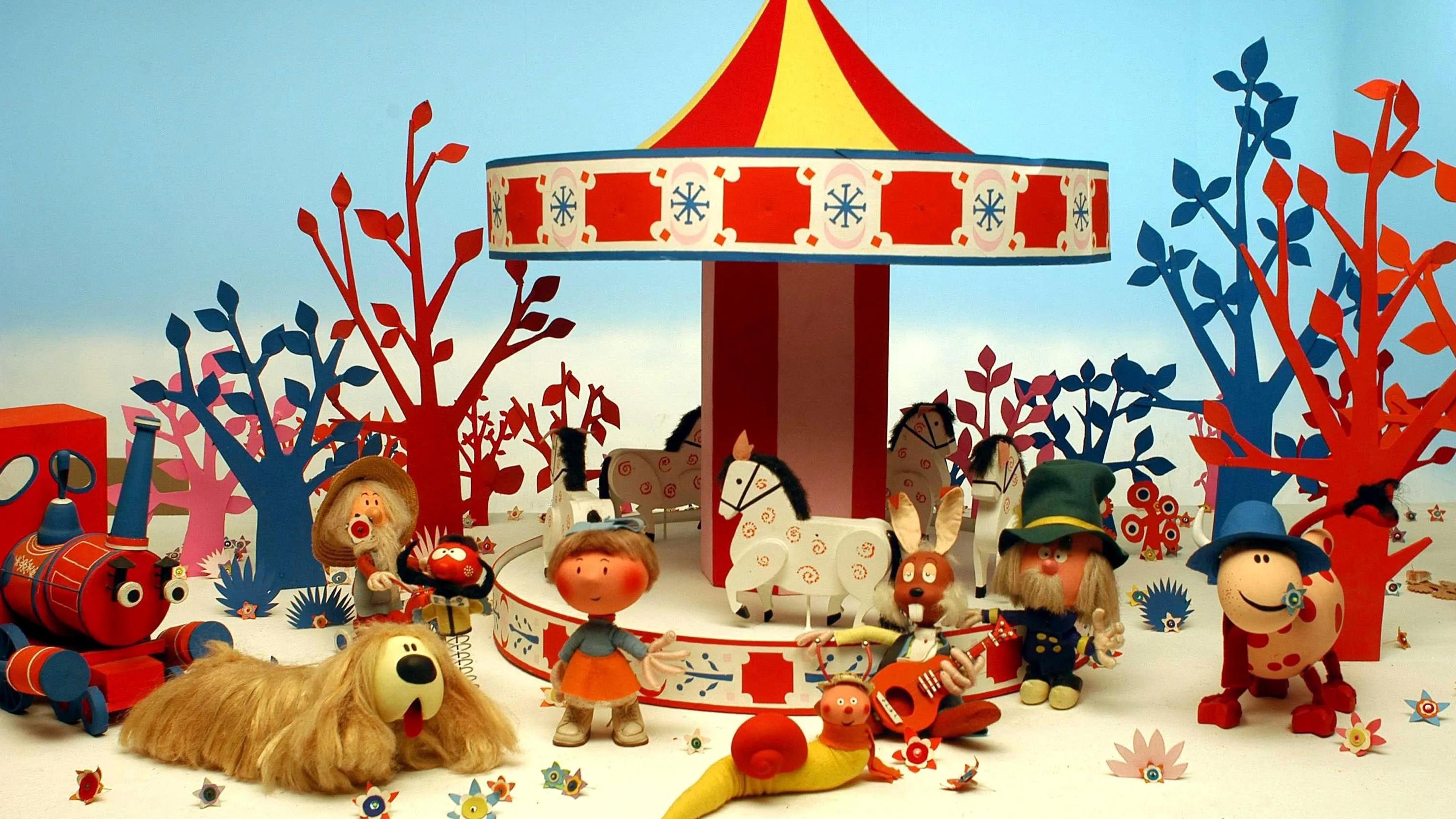 Dougal and the Blue Cat Background