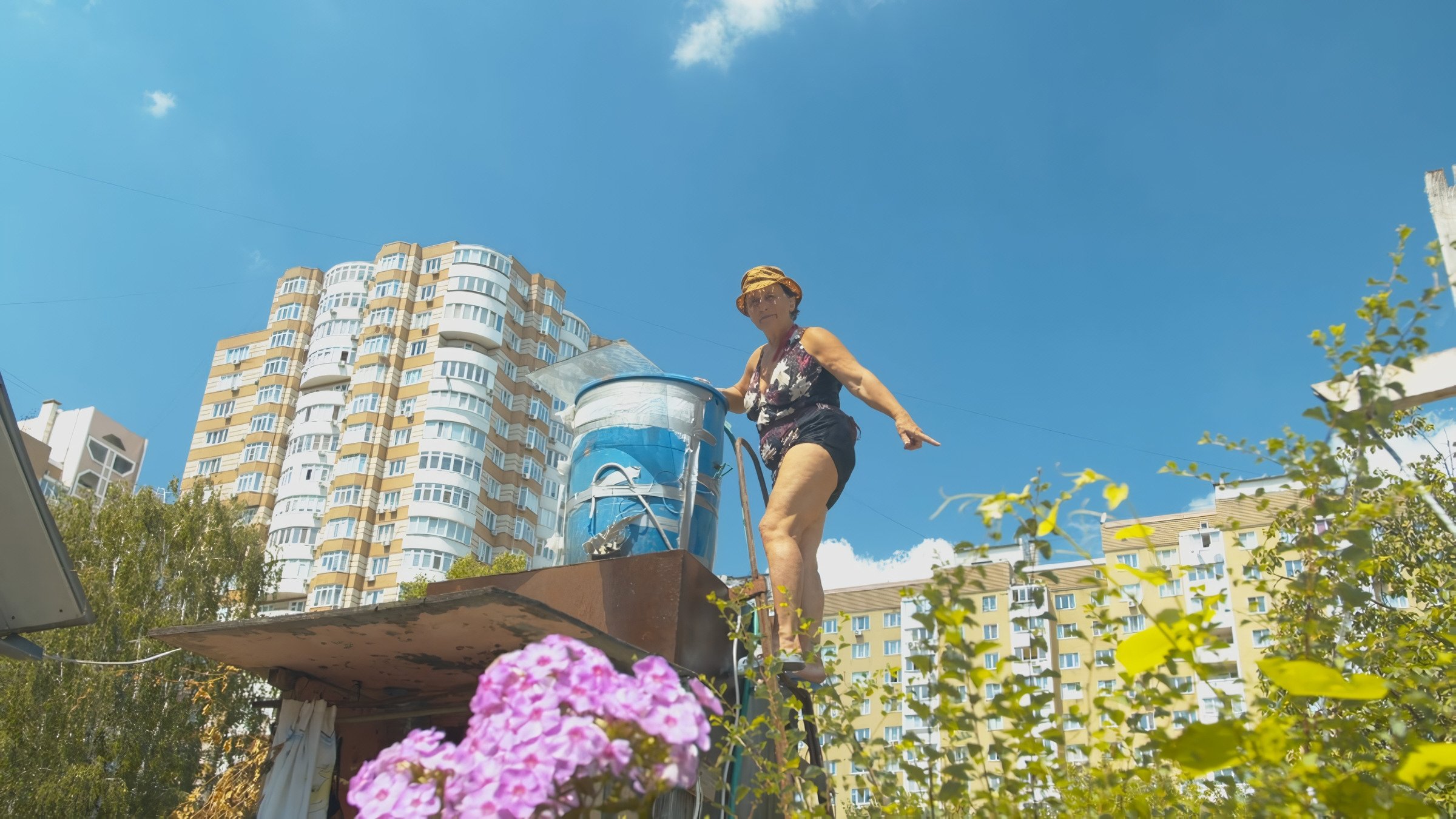 Flowers of Ukraine Background