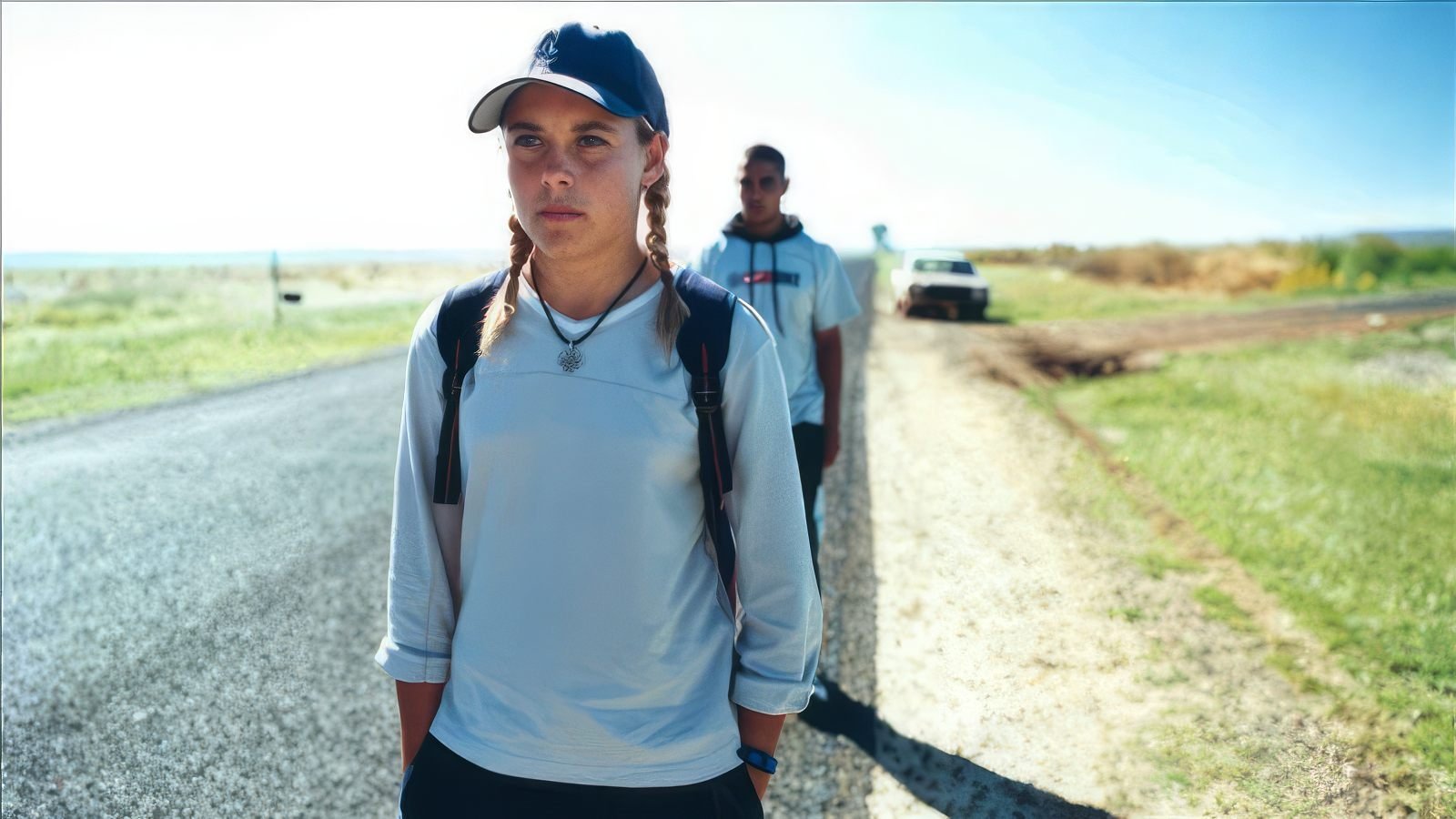 Beneath Clouds Background