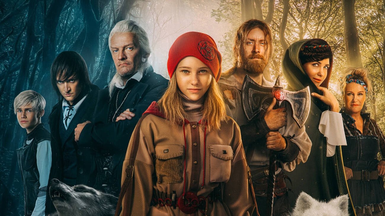 Red Riding Hood Background