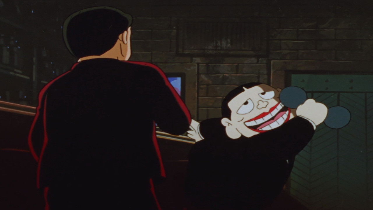 The Laughing Salesman Background