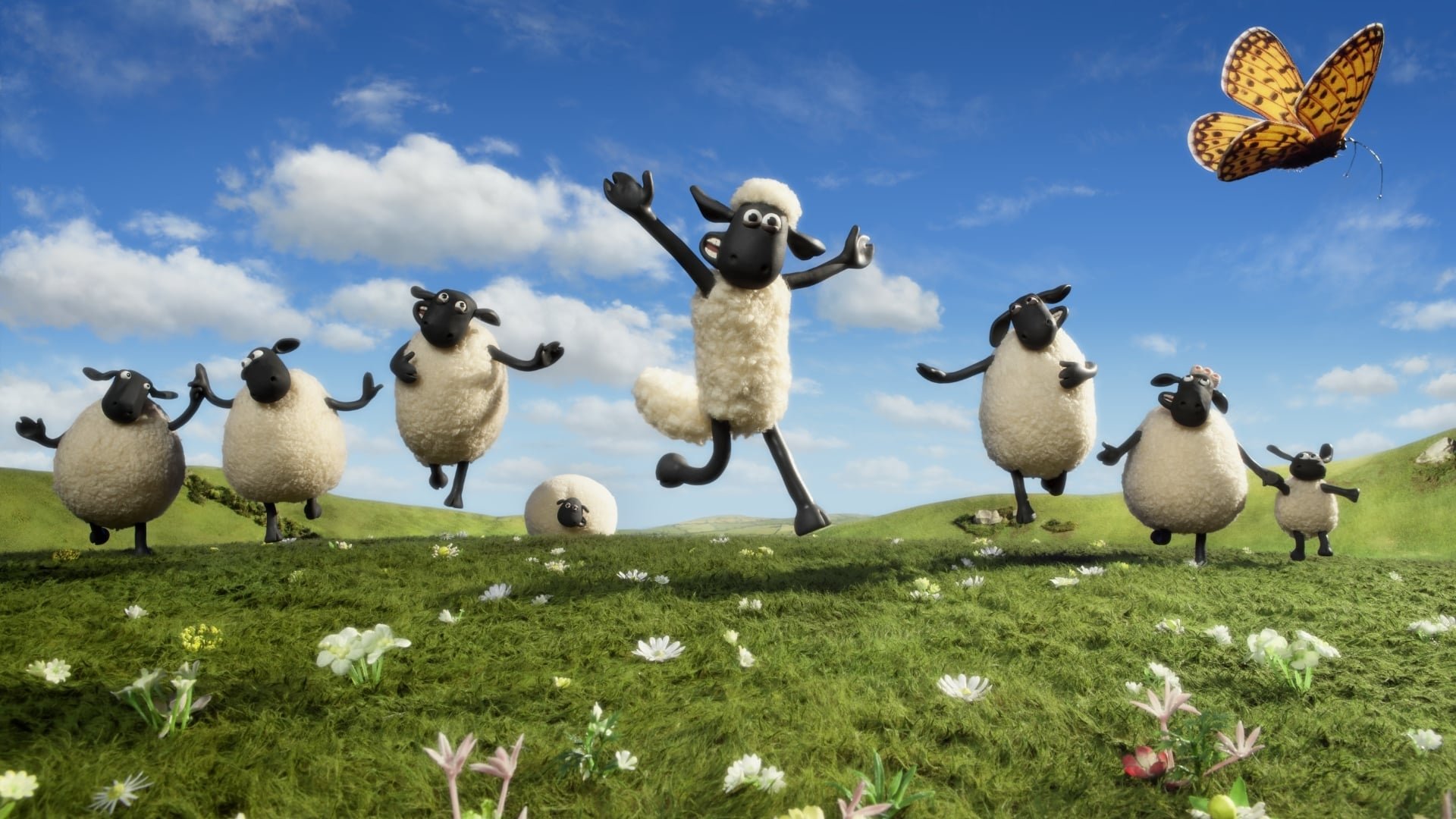 Shaun the Sheep: One Giant Leap for Lambkind Background