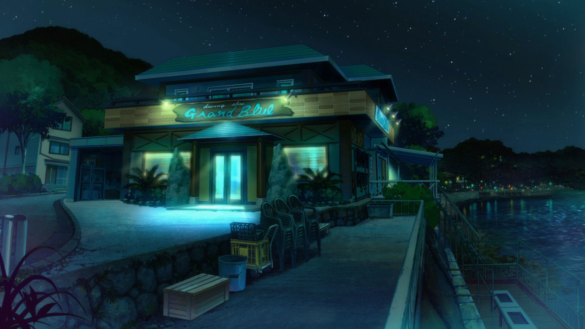 Grand Blue Dreaming Background