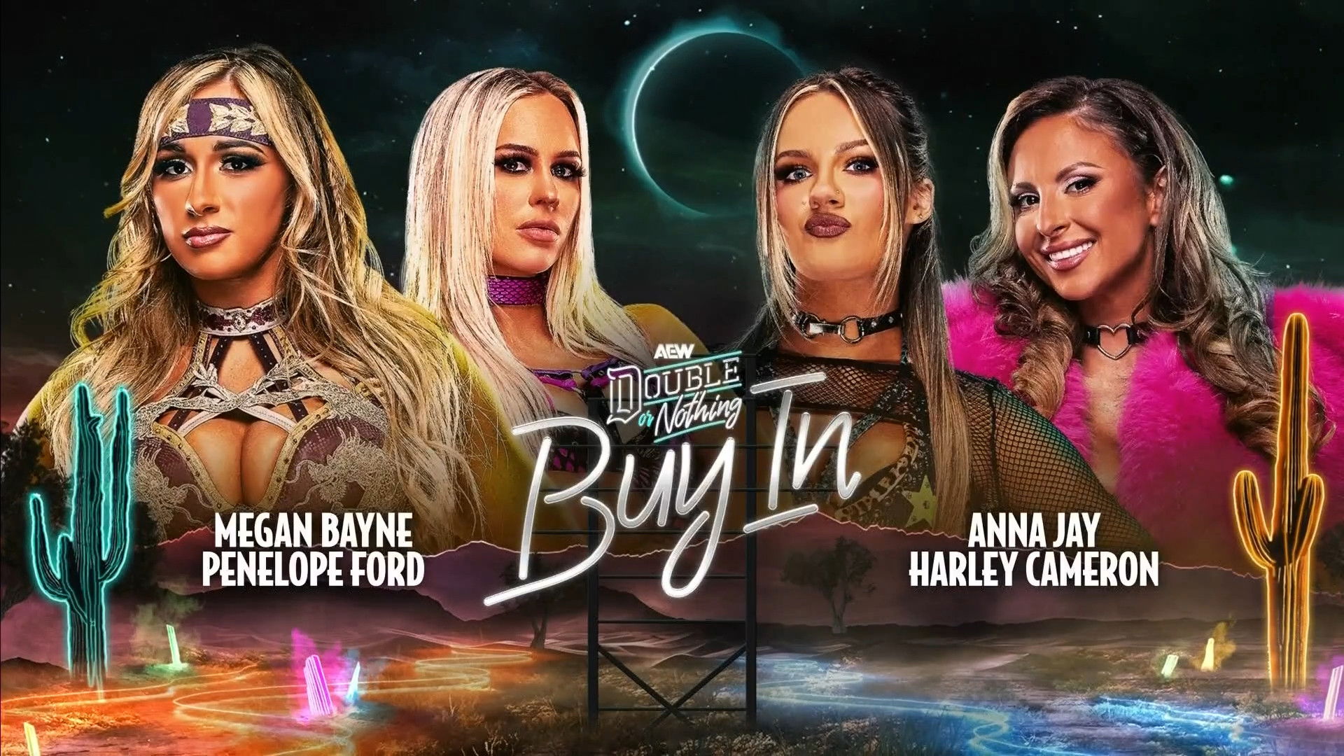 AEW Double or Nothing 2025: The Buy In Background