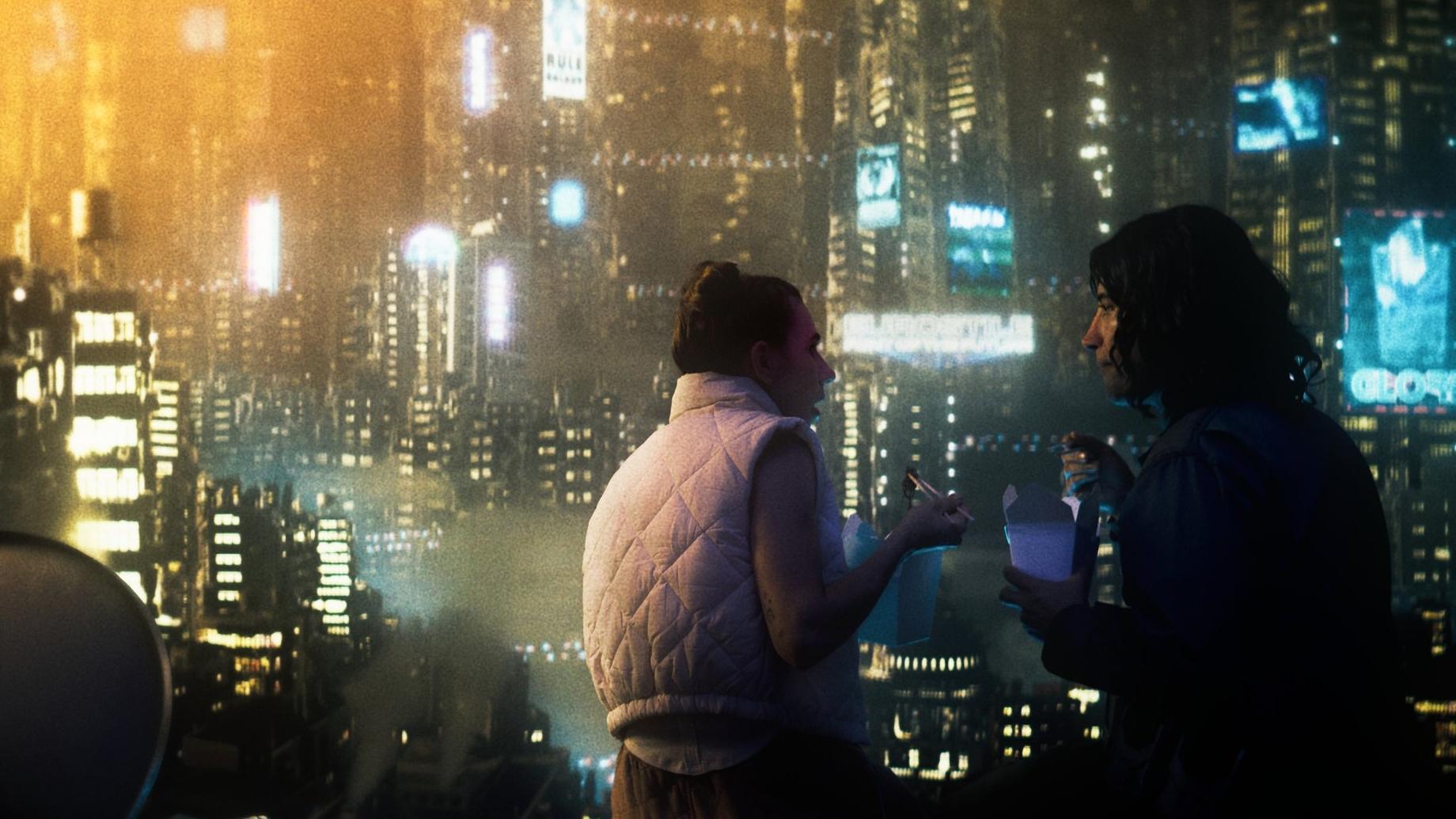 Molli and Max in the Future Background