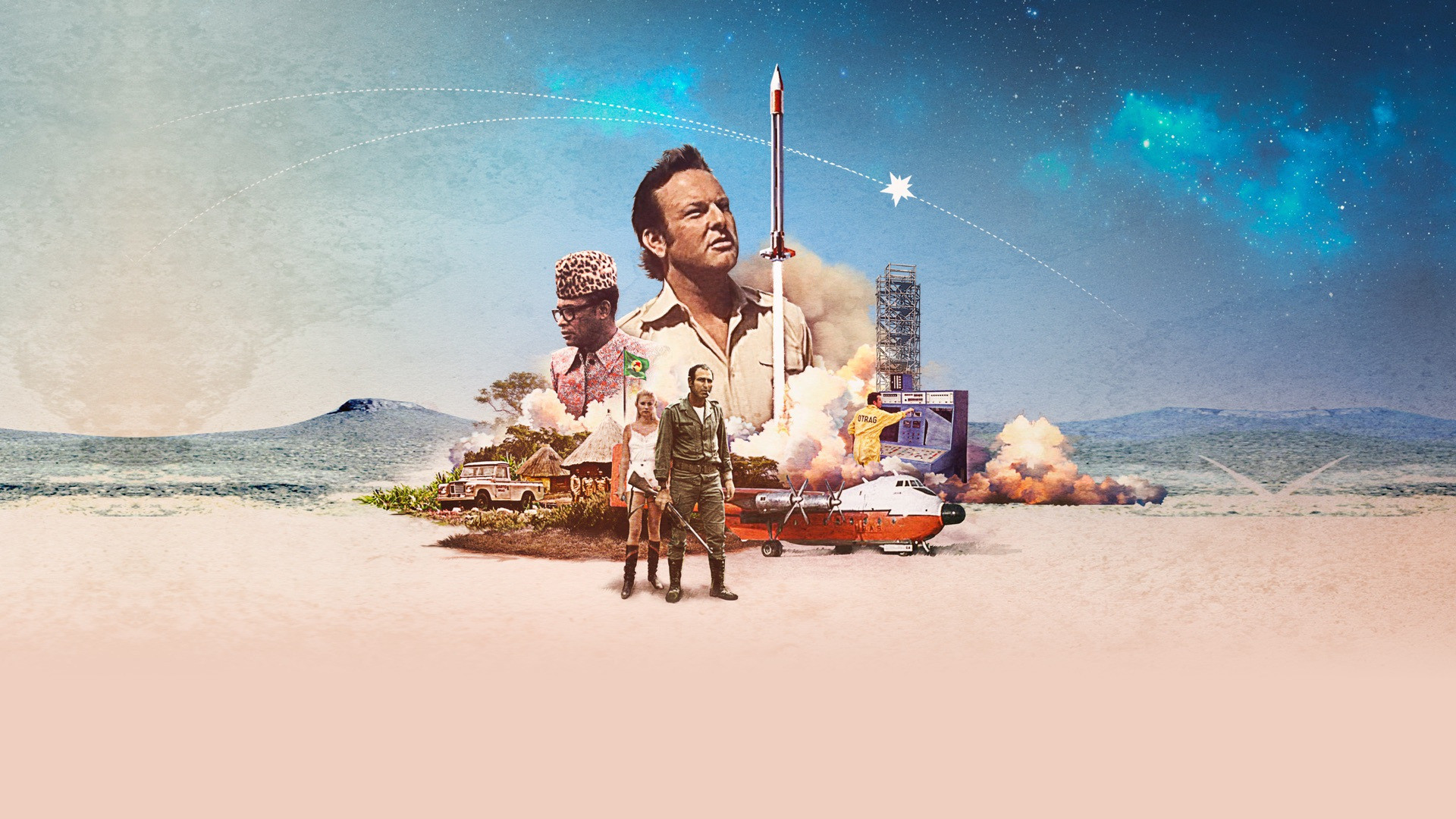 Fly Rocket Fly Background