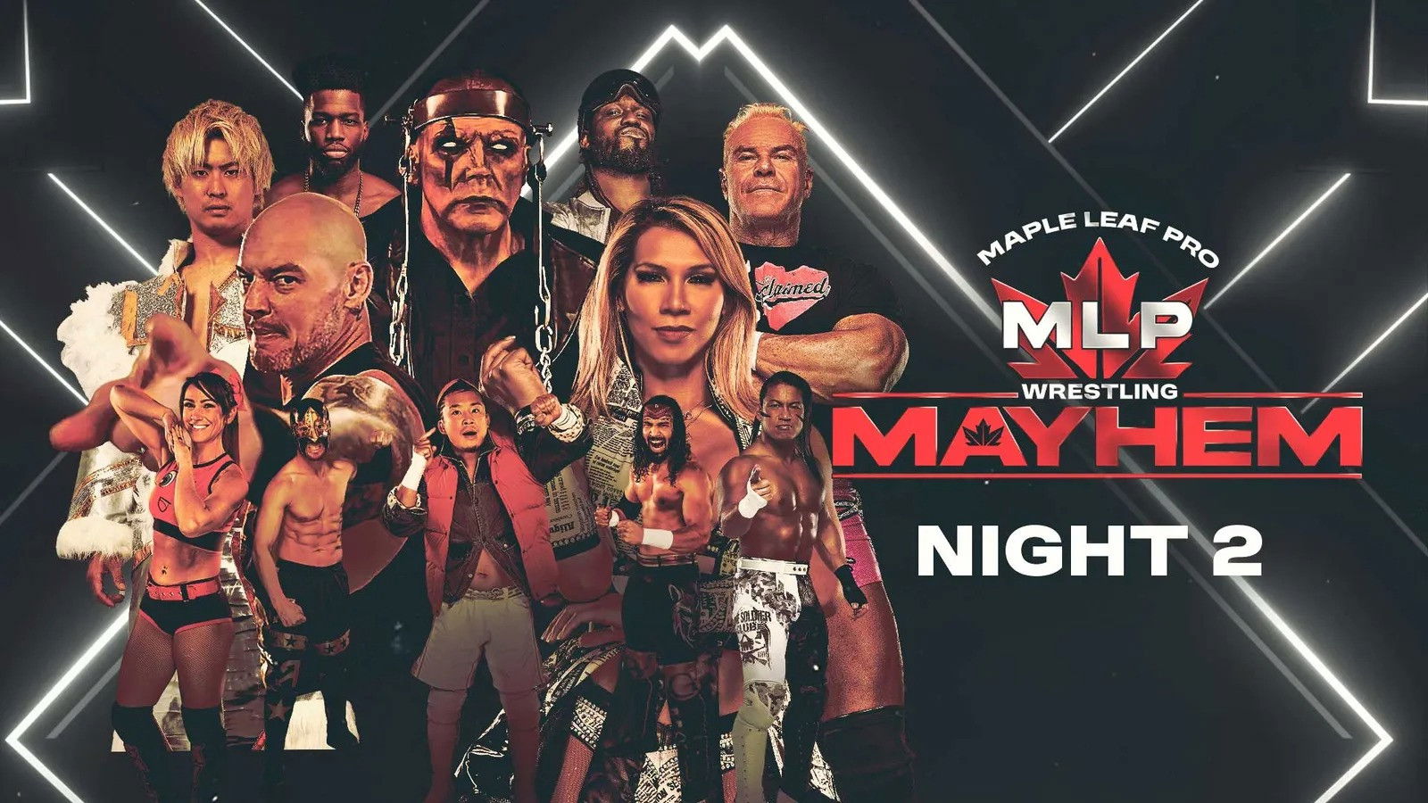 Maple Leaf Pro Wrestling - Mayhem Night 2 Background