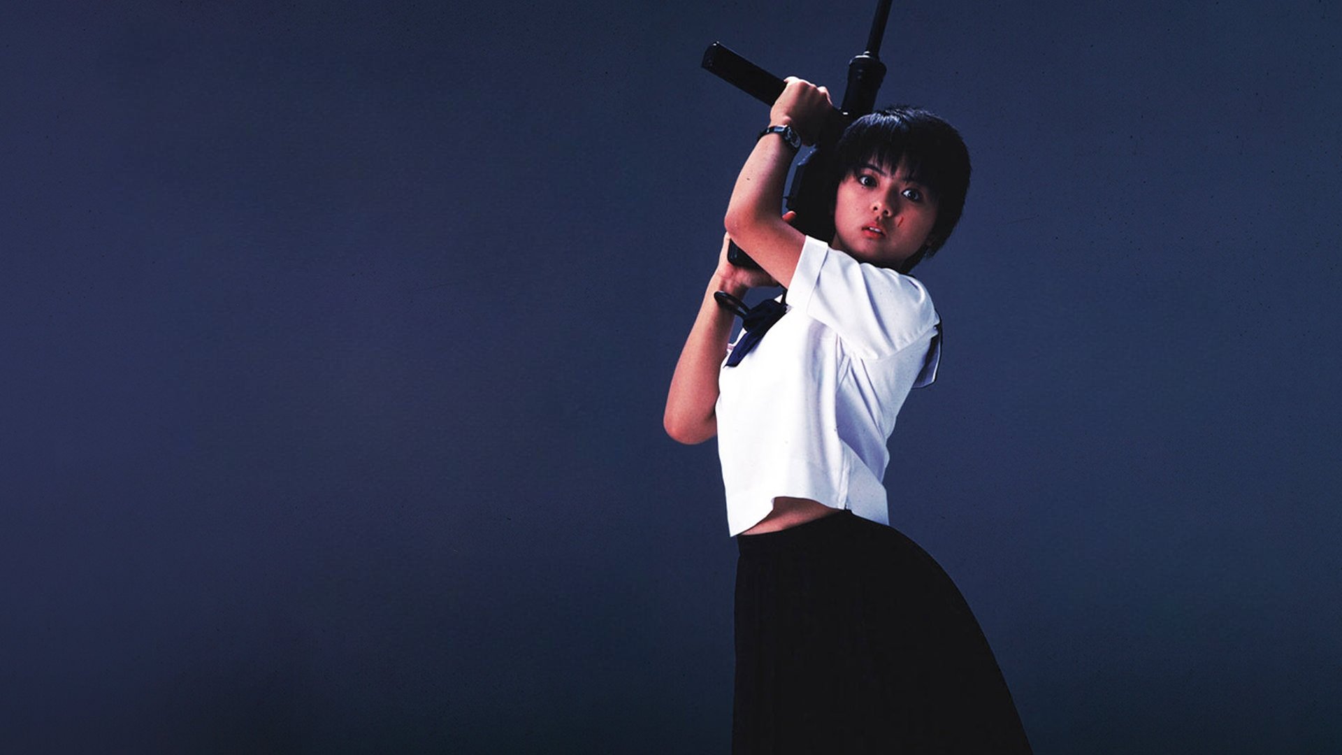 Sailor Suit and Machine Gun Background