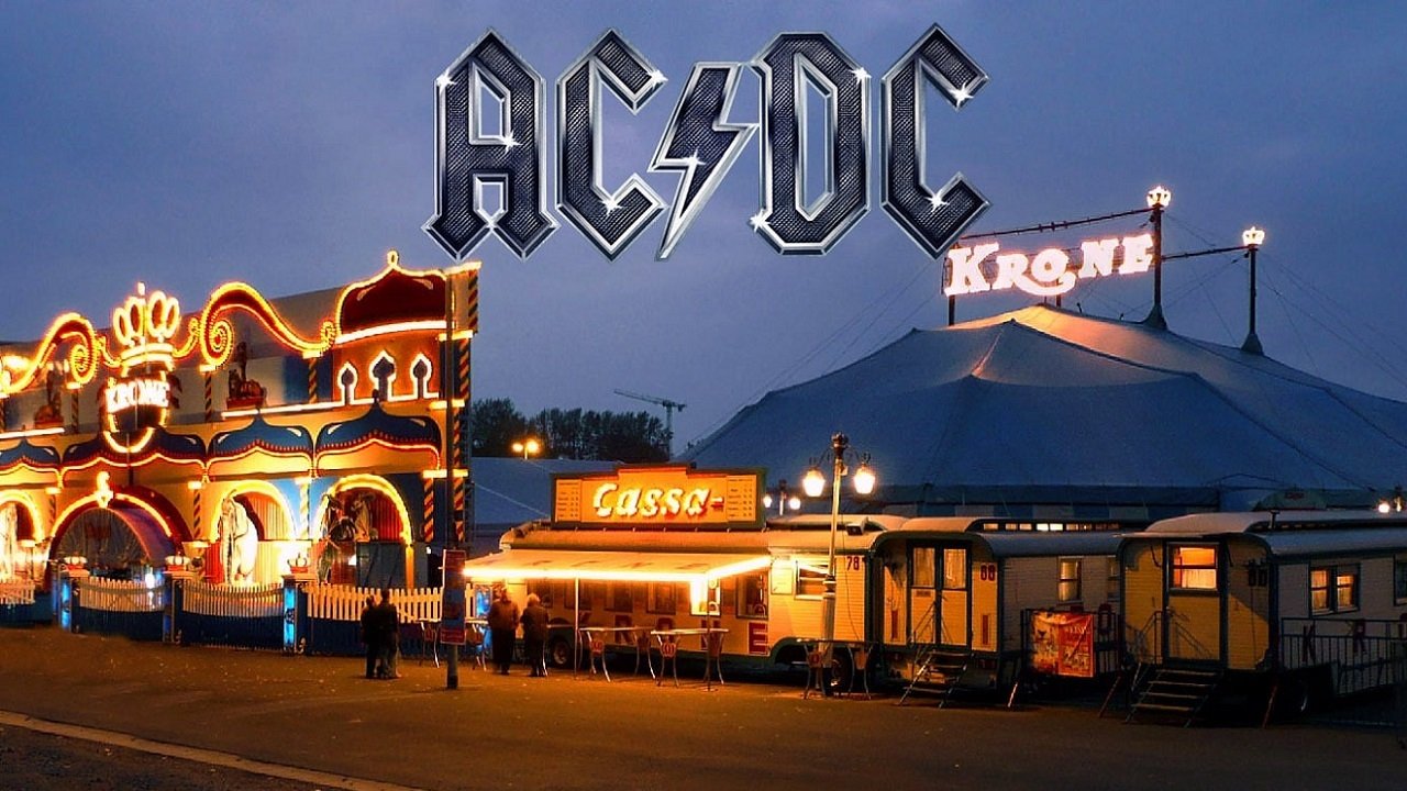 AC/DC Live At The Circus Krone Background