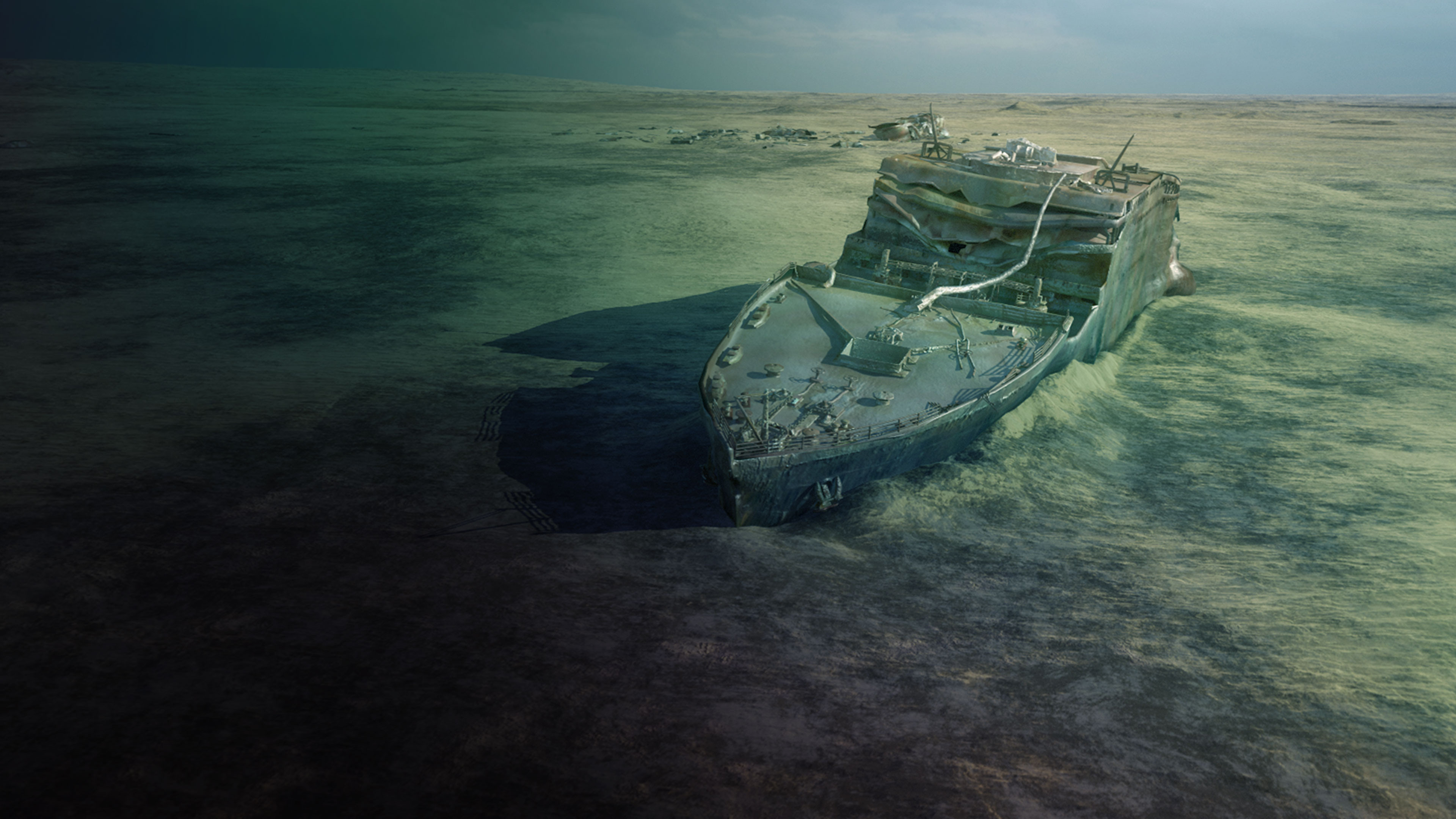 Drain the Titanic Background