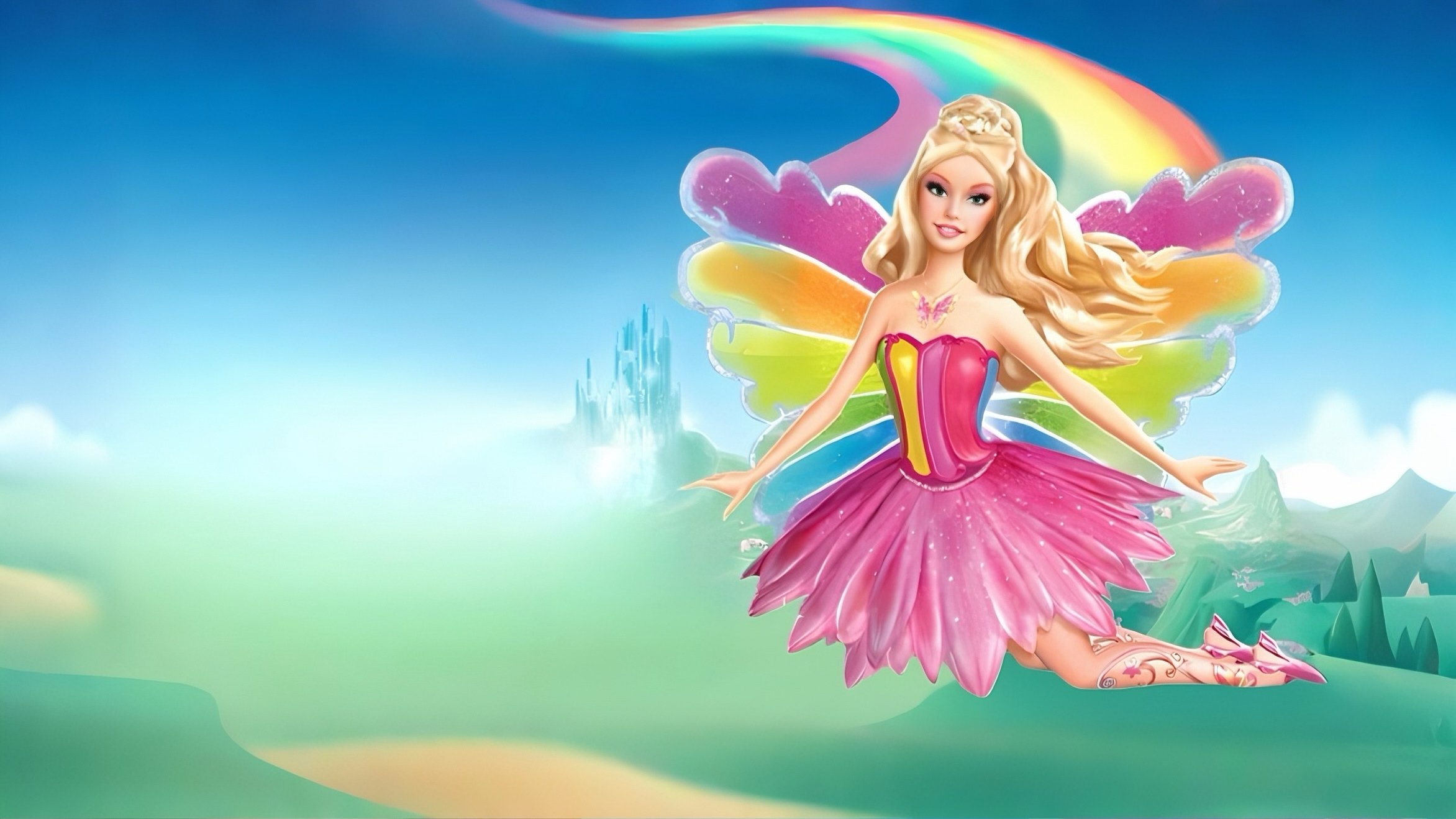 Barbie Fairytopia: Magic of the Rainbow Background