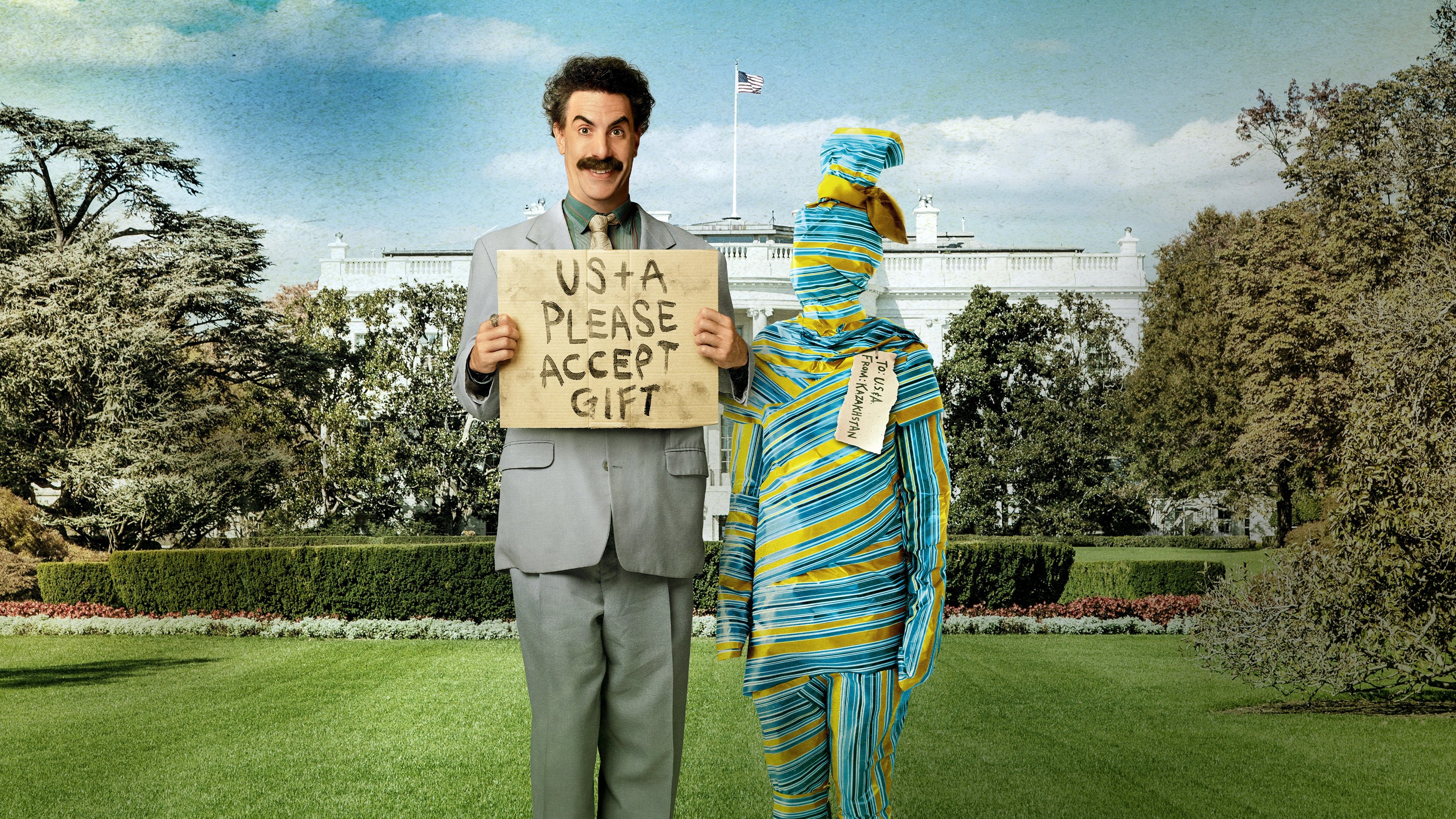 Borat Subsequent Moviefilm: Delivery of Prodigious Bribe to American Regime for Make Benefit Once Glorious Nation of Kazakhstan Background