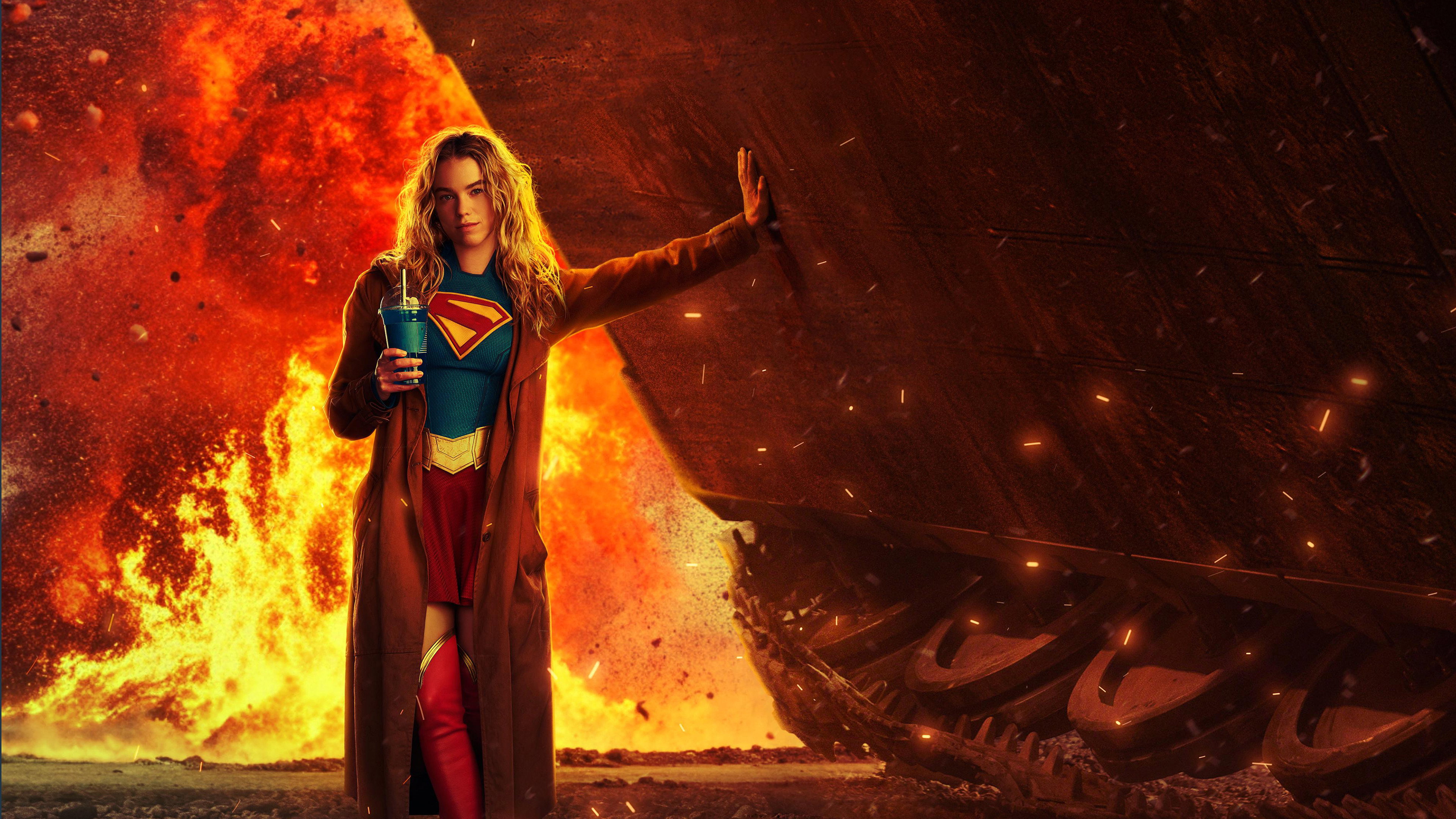 Supergirl Background
