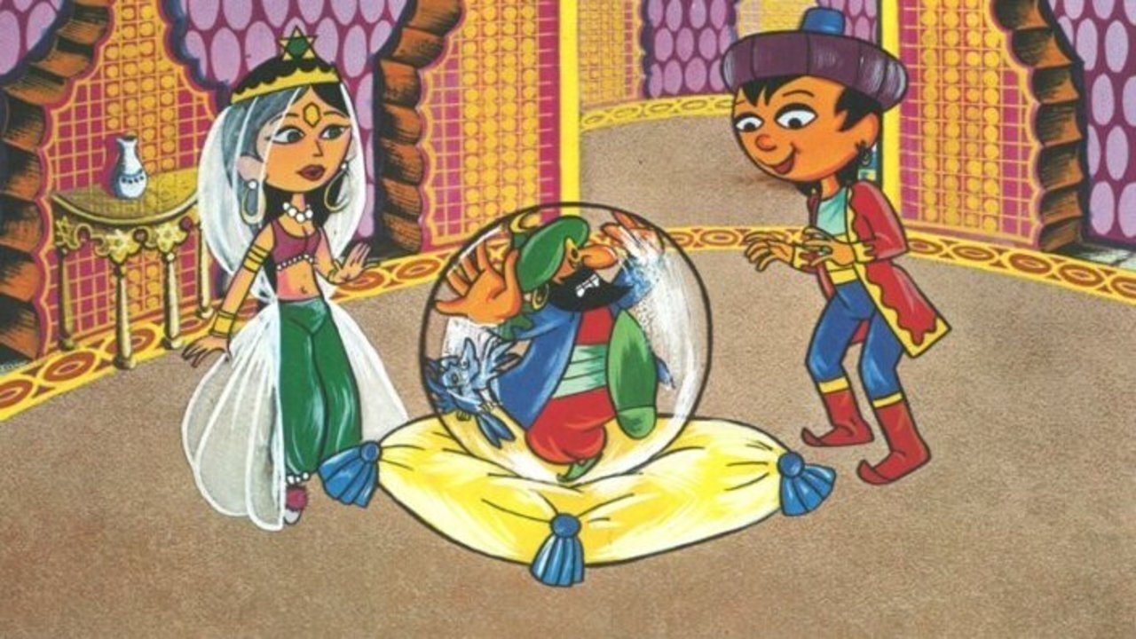 Aladdin and His Magic Lamp Background