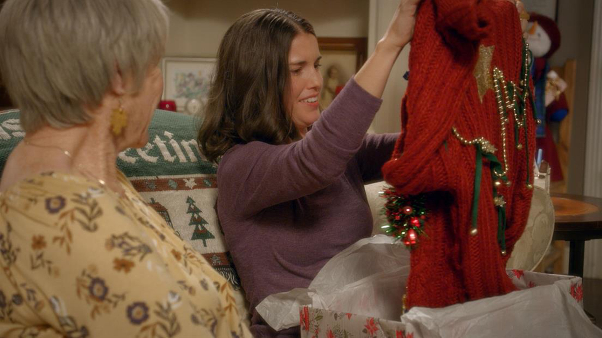 The Ugly Christmas Sweater Background