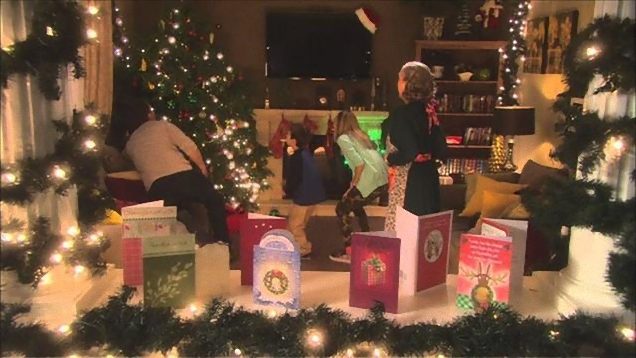 Mistletoe Over Manhattan Background