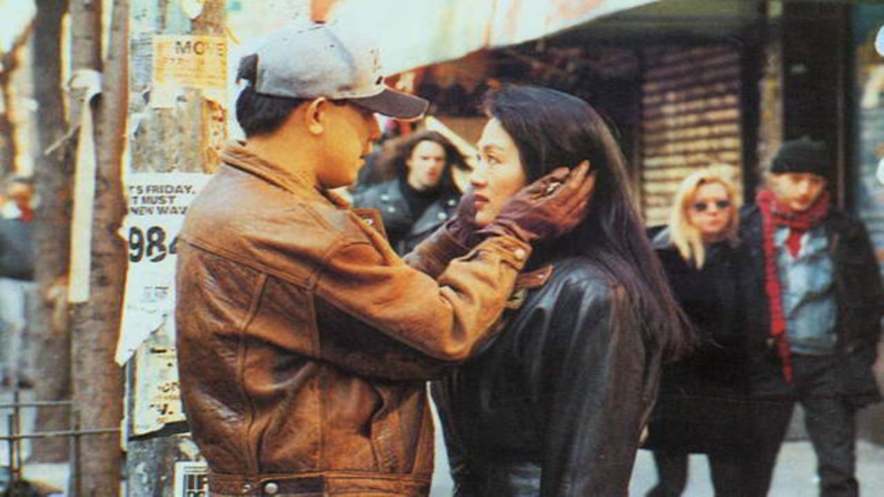 A Native of Beijing in New York Background