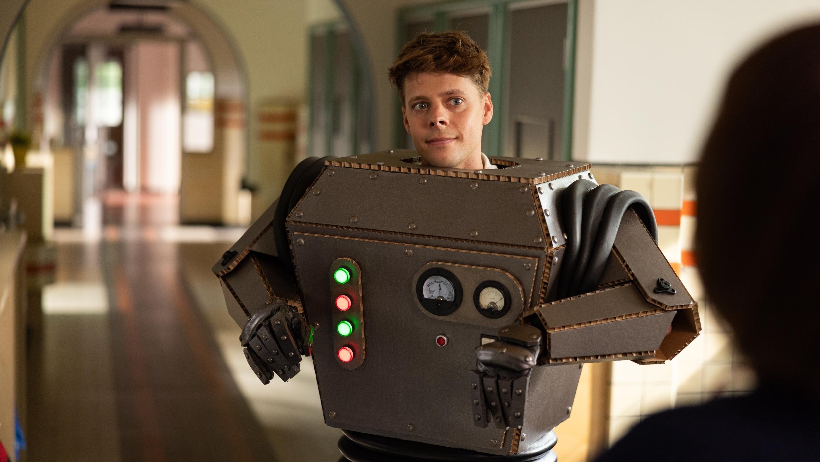 Mister Twister on His Own Background