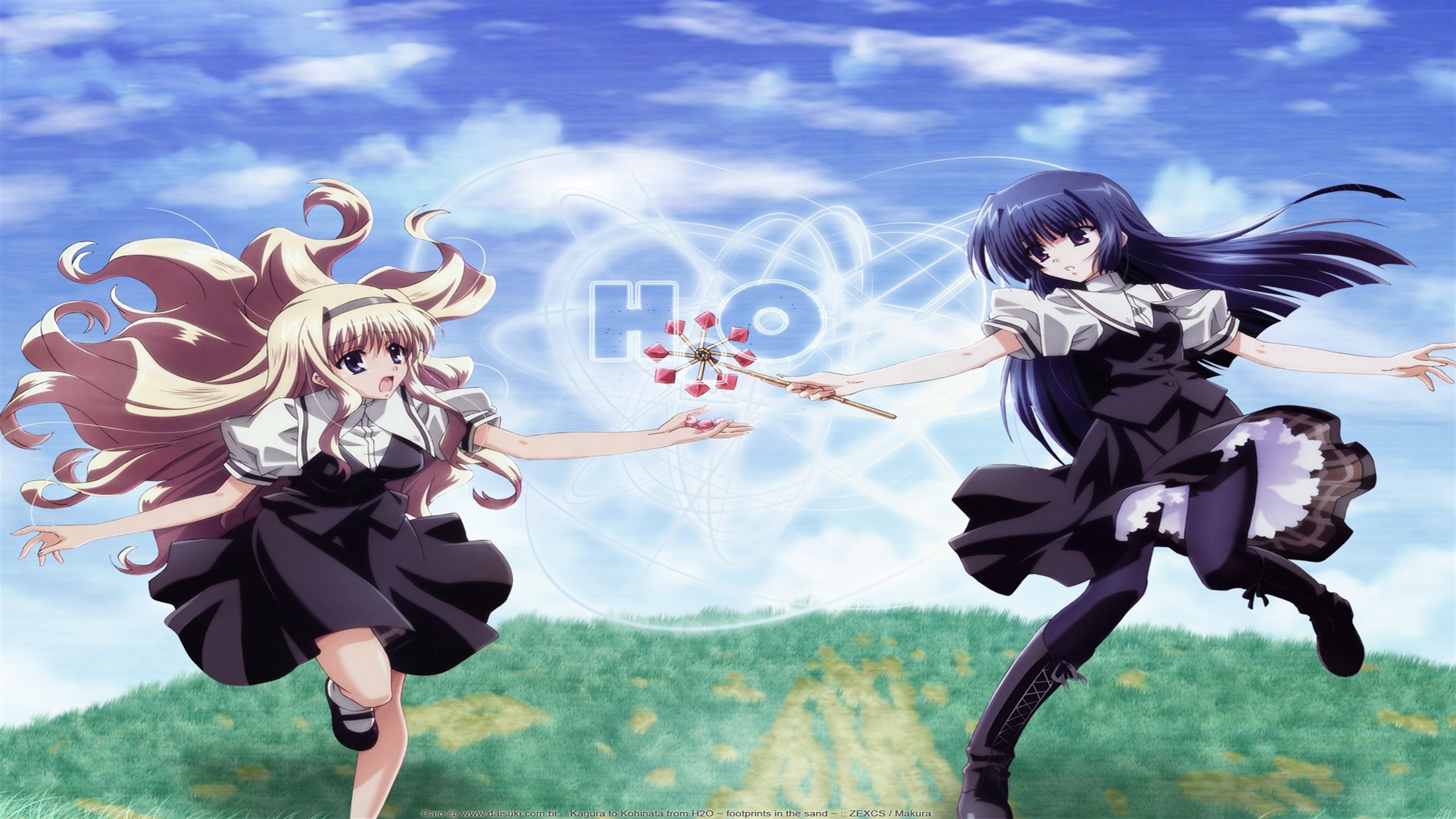 H2O: Footprints in the Sand Background