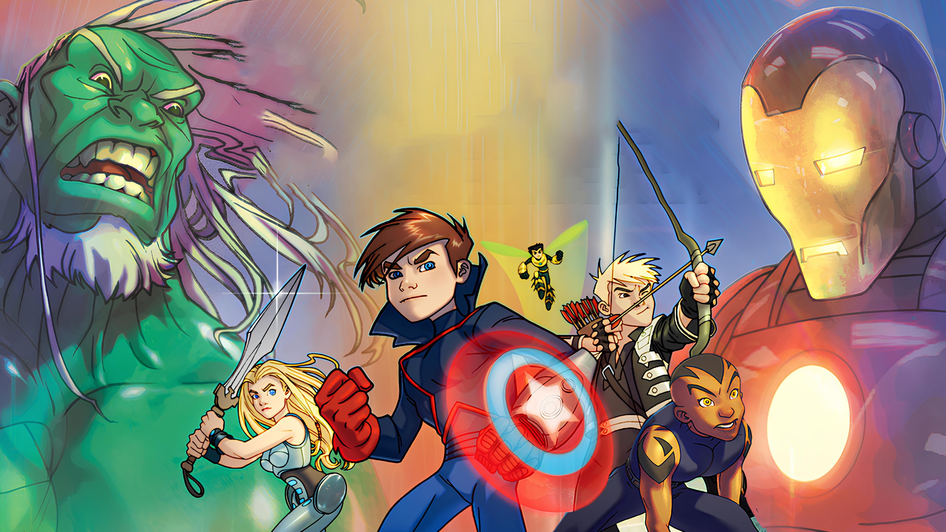 Next Avengers: Heroes of Tomorrow Background
