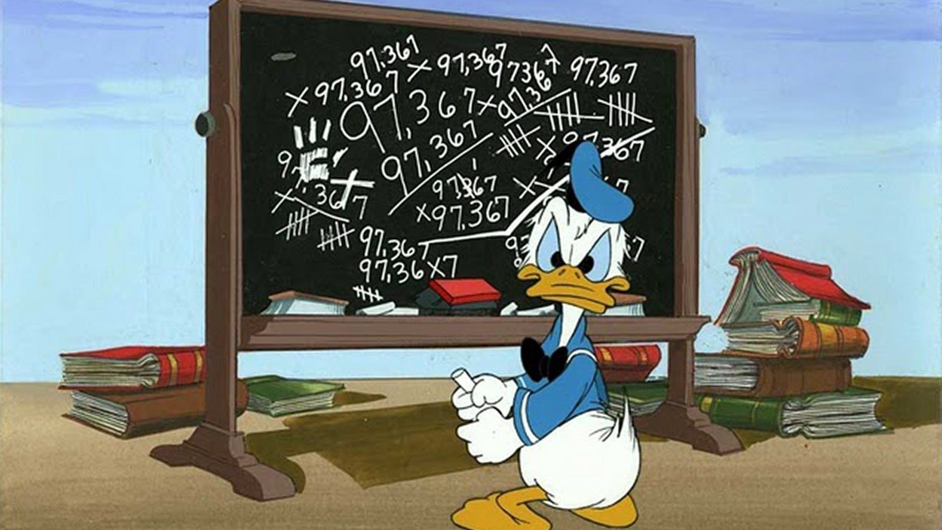Donald in Mathmagic Land Background