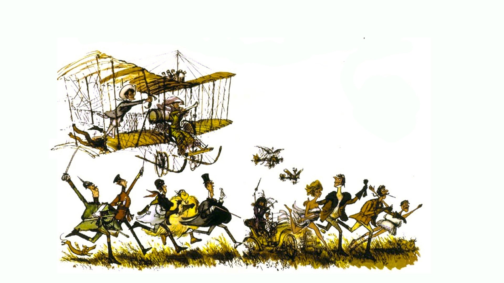 Those Magnificent Men in Their Flying Machines or How I Flew from London to Paris in 25 Hours 11 Minutes Background