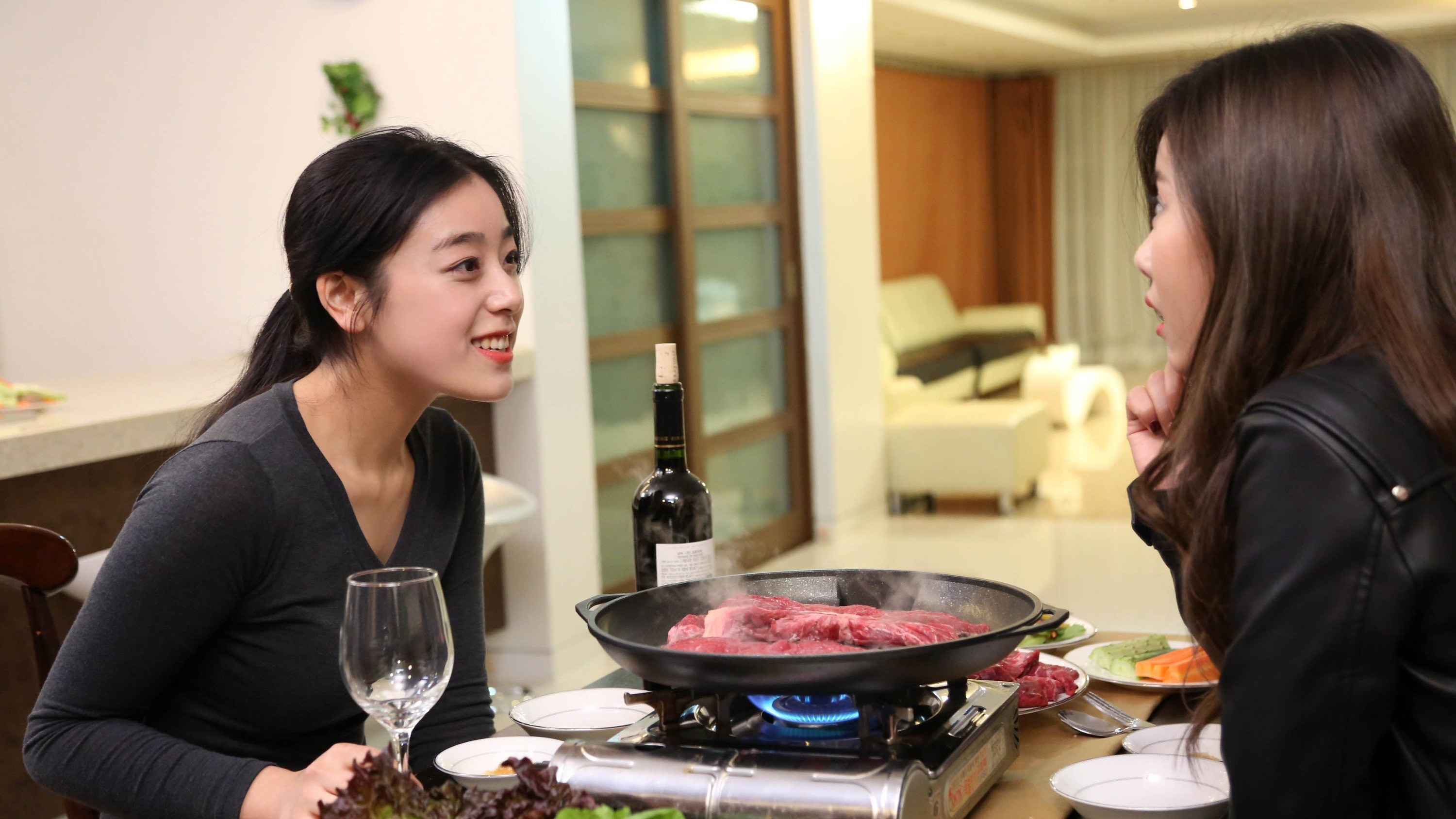 Chained - The Seduction of Two Women Background