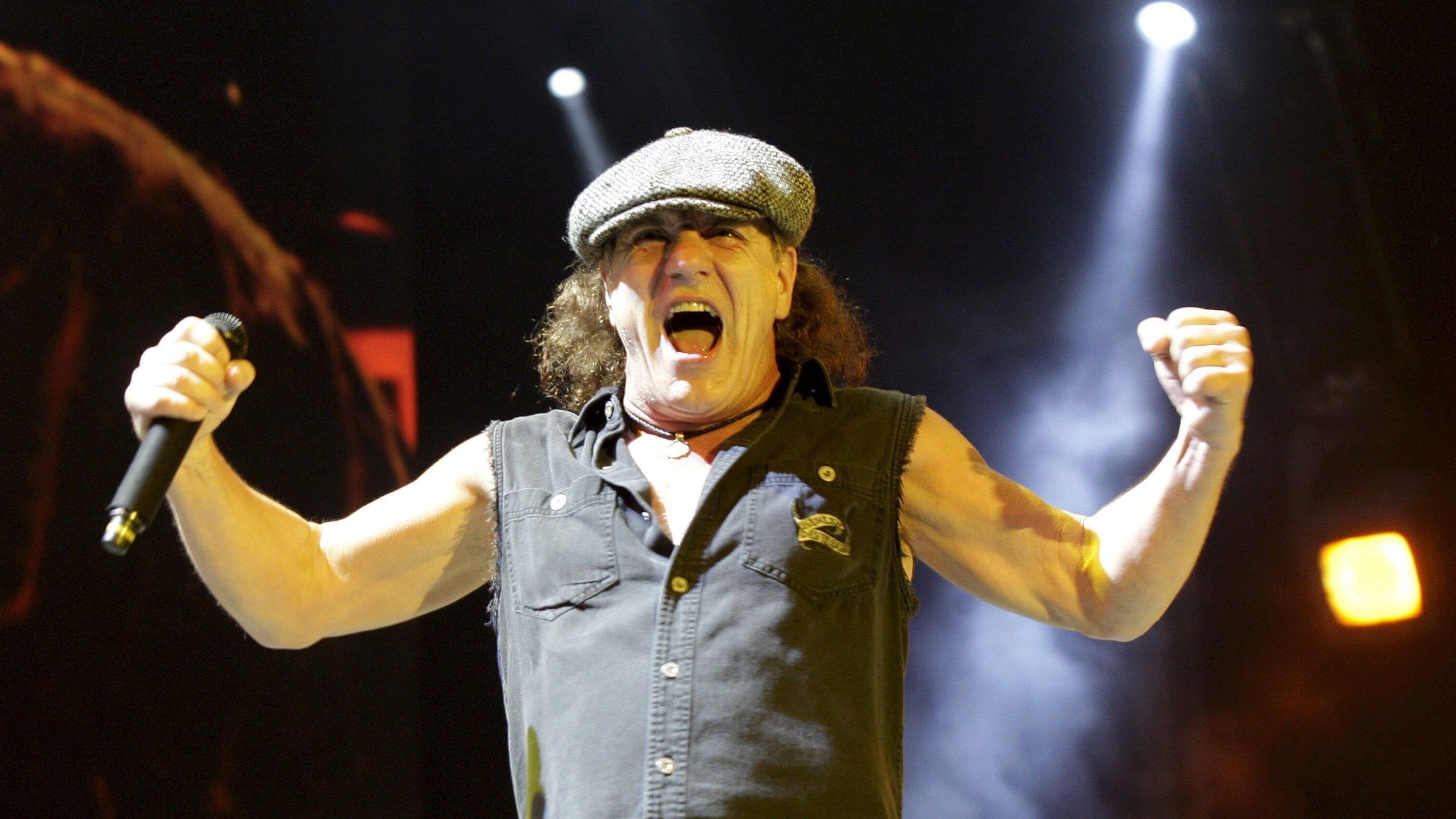Brian Johnson's A Life on the Road Background