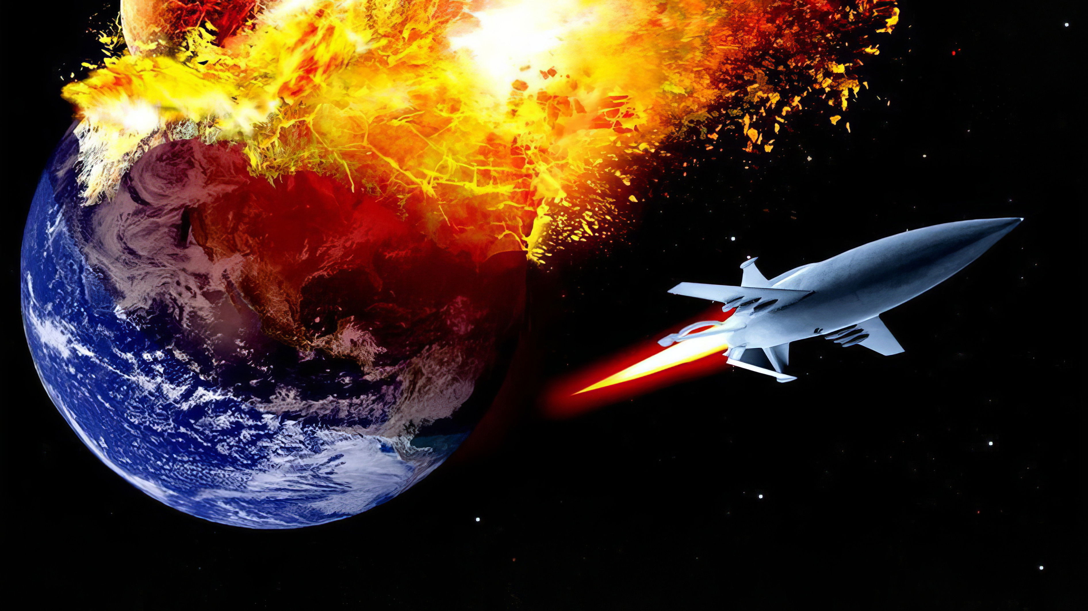 When Worlds Collide Background