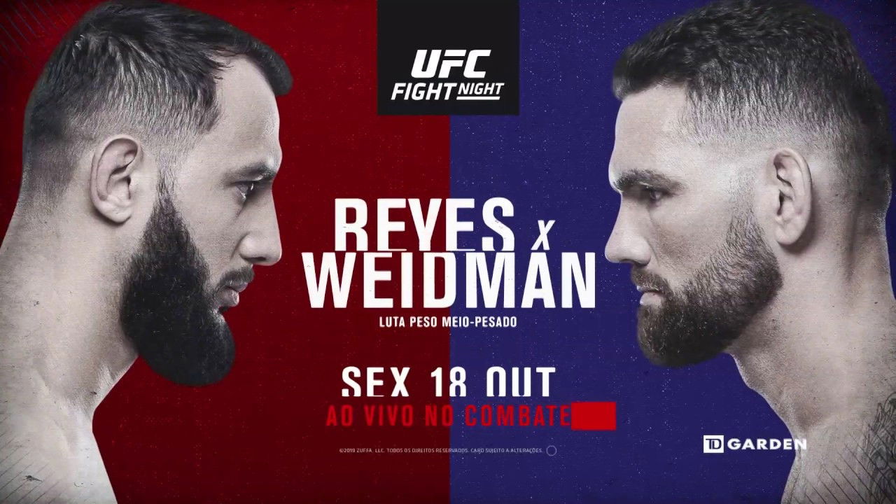 UFC on ESPN 6: Reyes vs. Weidman Background